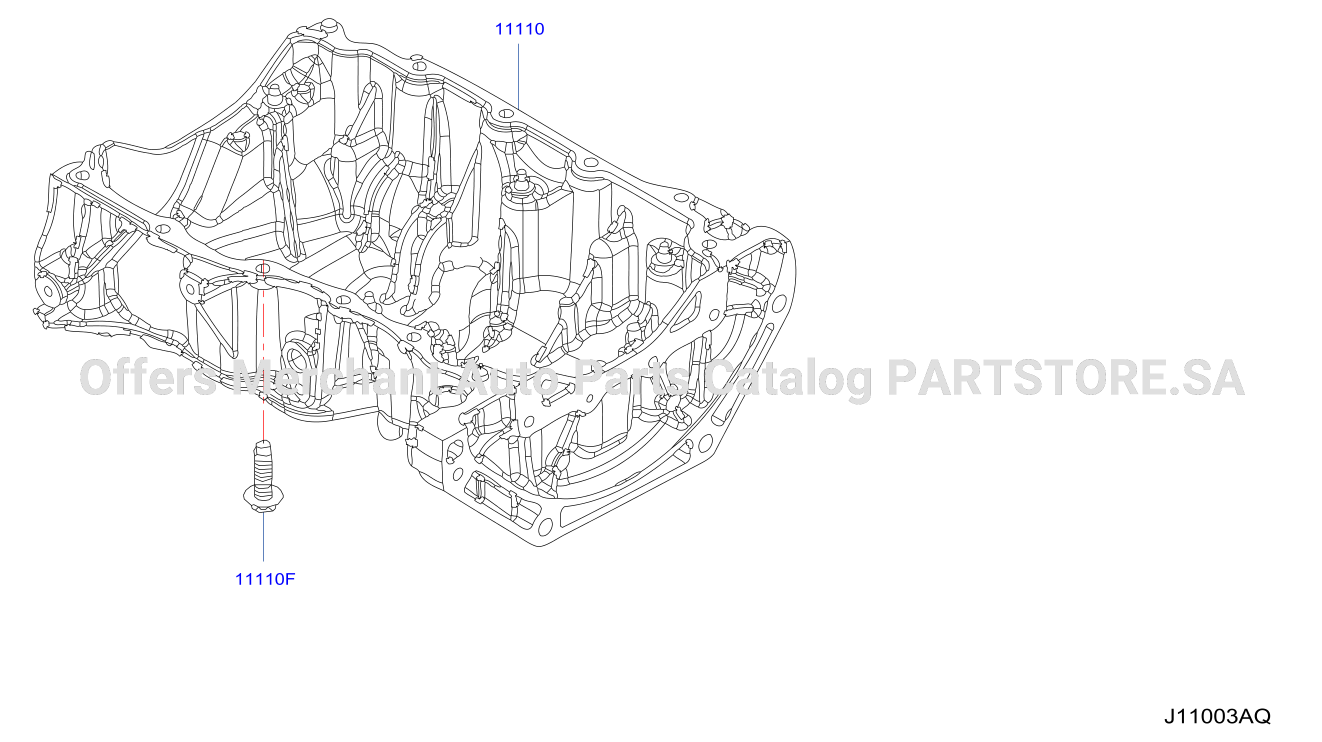 Cylinder Block Oil Pan Oil Pan