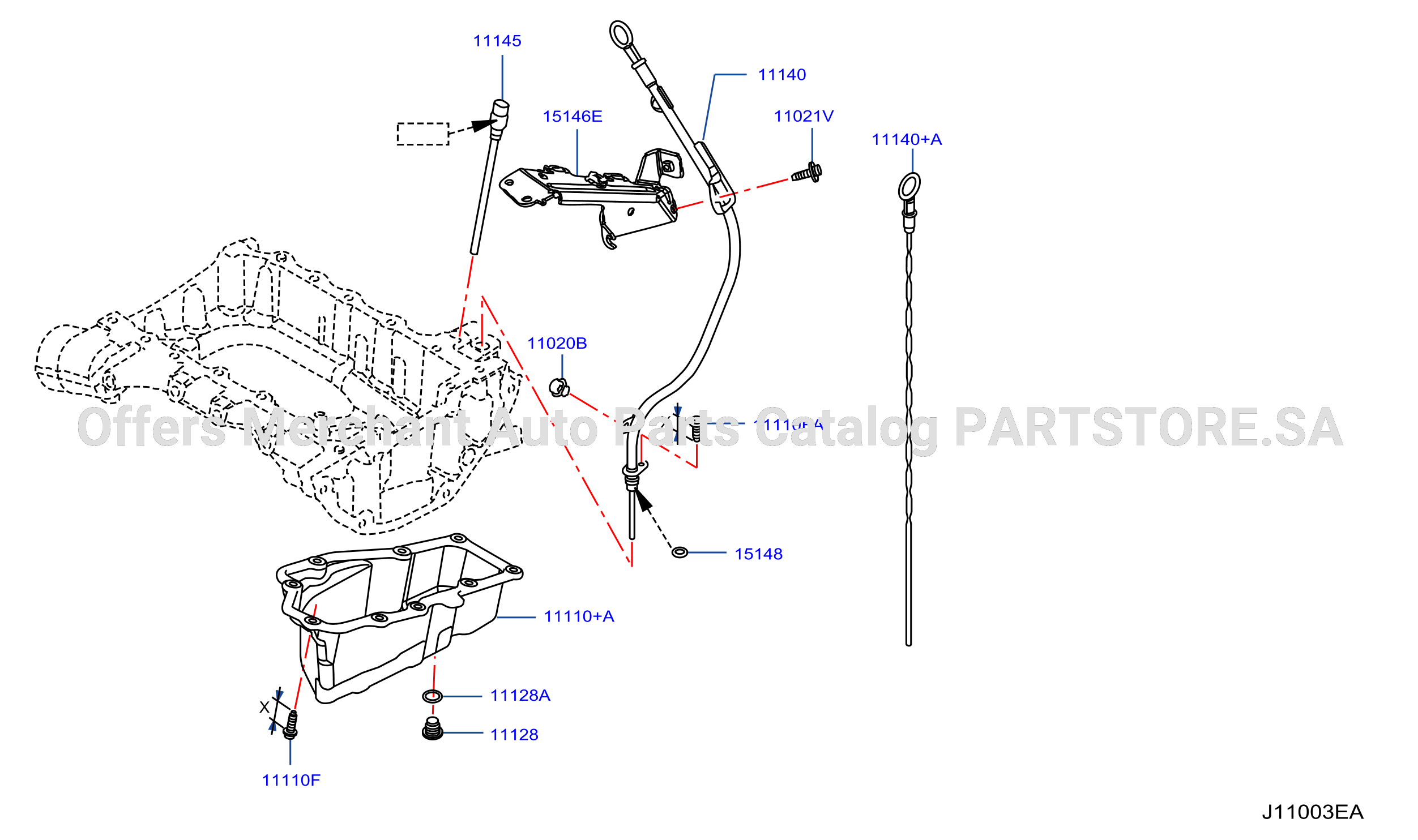 Cylinder Block Oil Pan Oil Pan Intermediate Housing