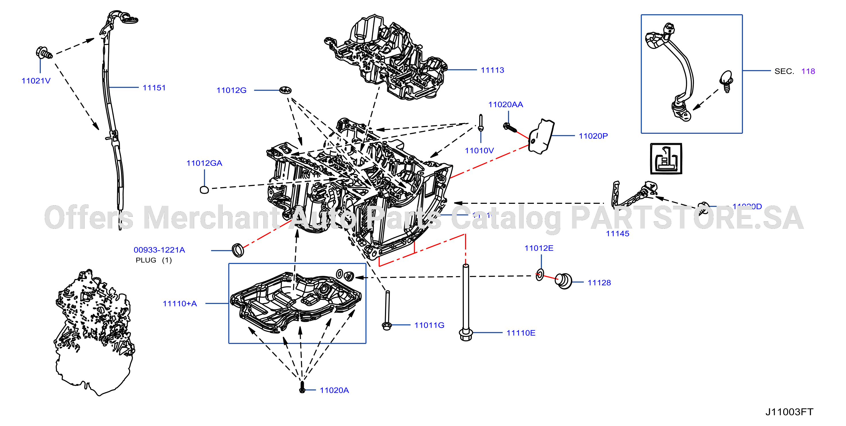 Cylinder Block Oil Pan Oil Pan