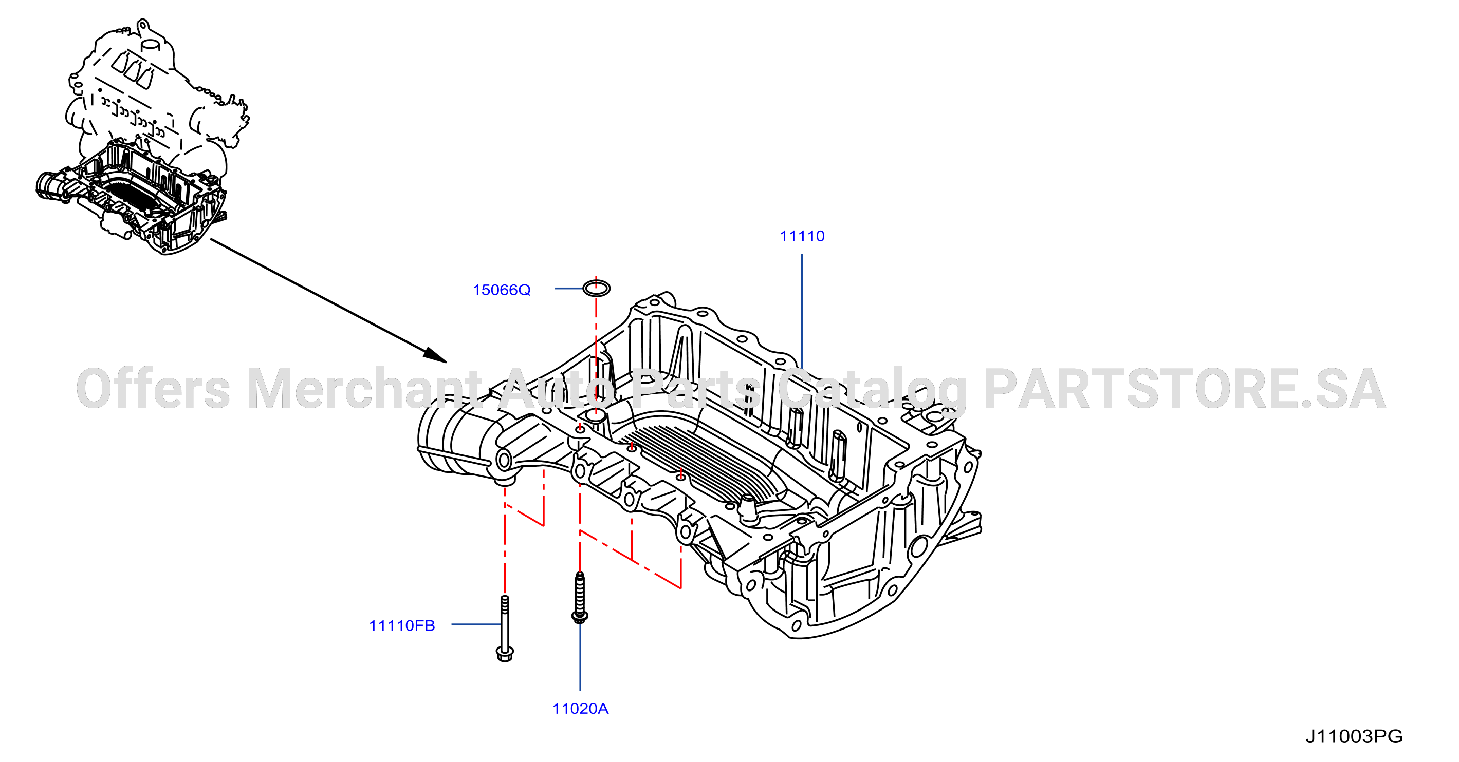 Cylinder Block Oil Pan Oil Pan