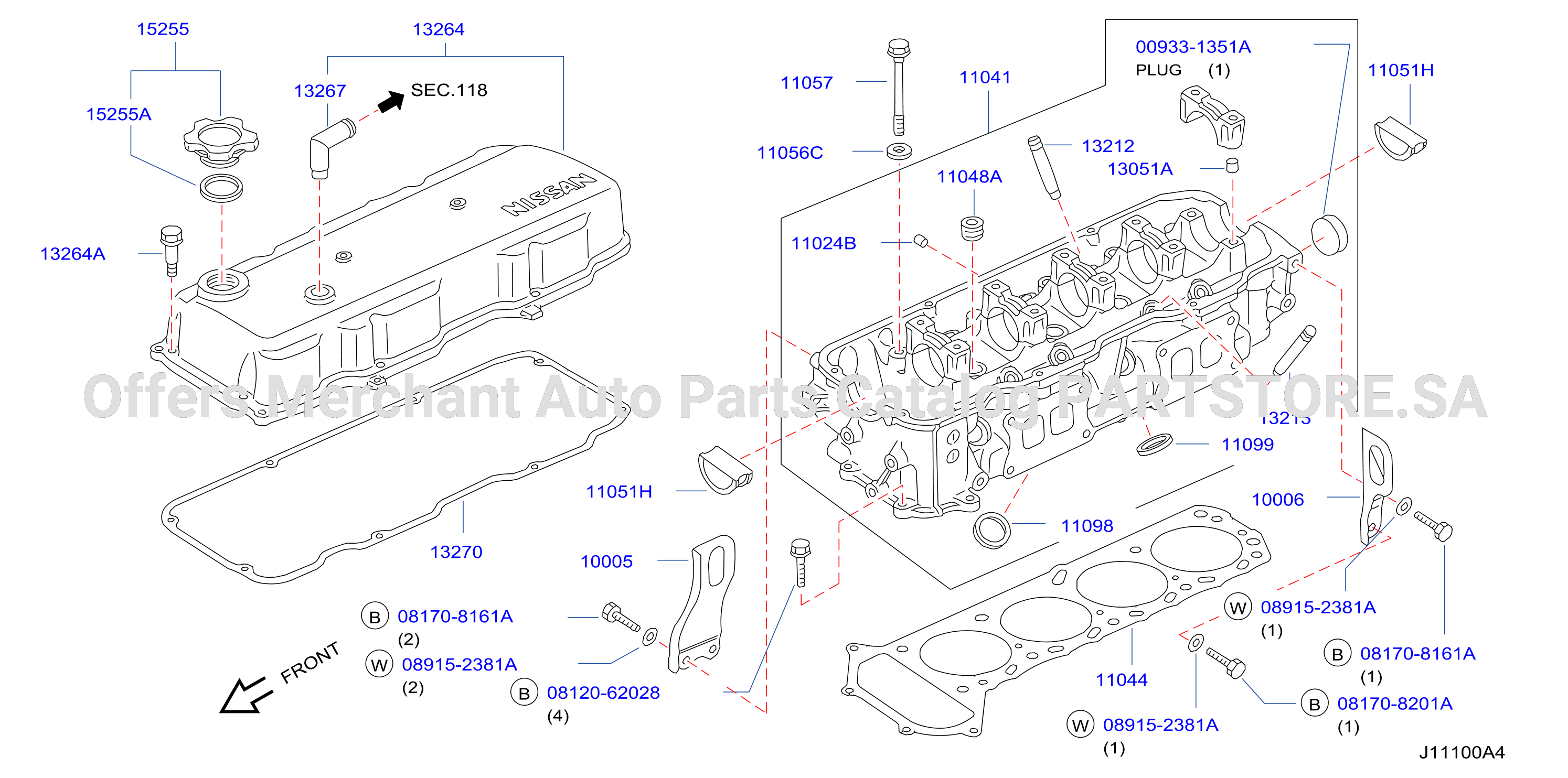 Cylinder Head Rocker Cover