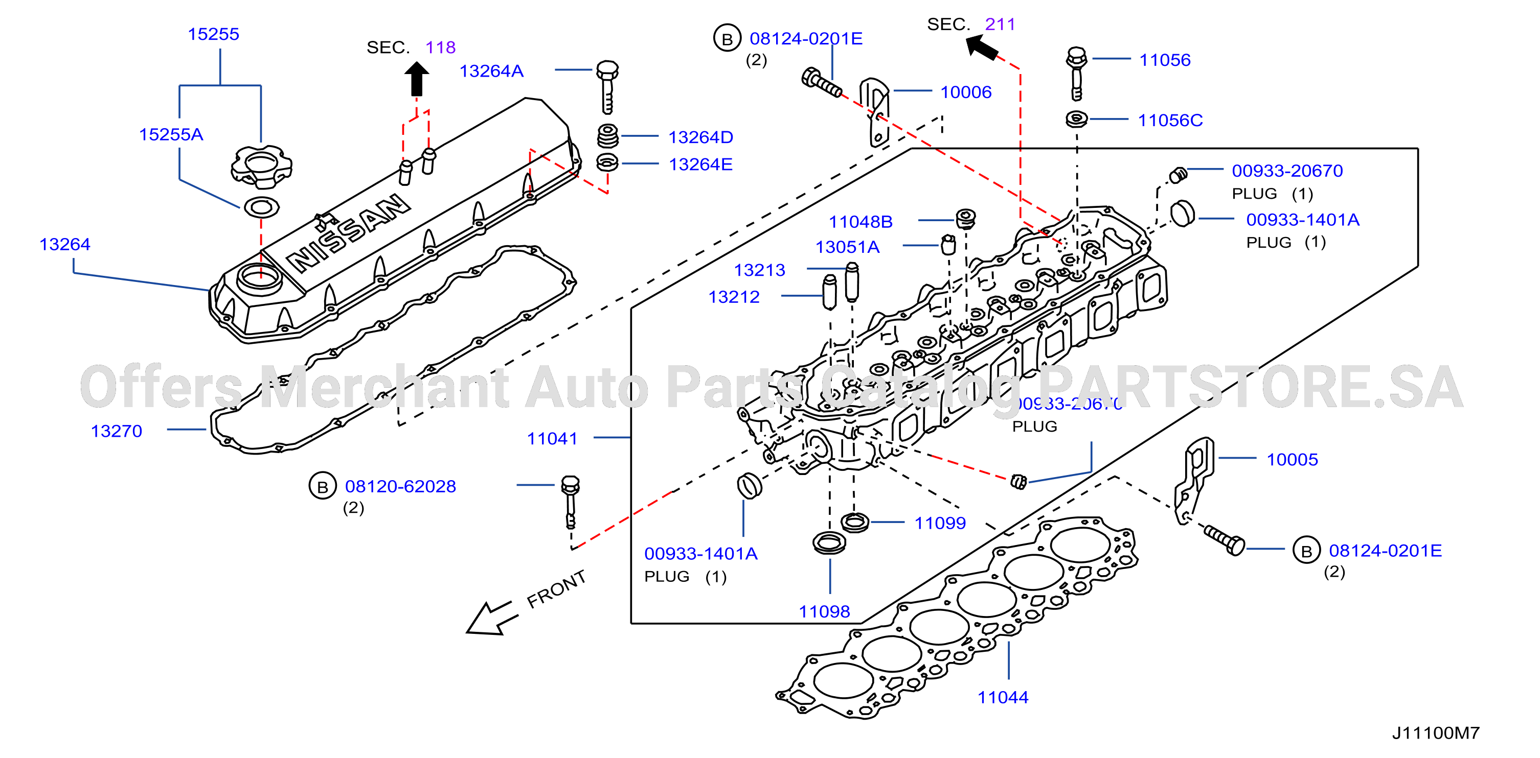 Cylinder Head Rocker Cover Assembly