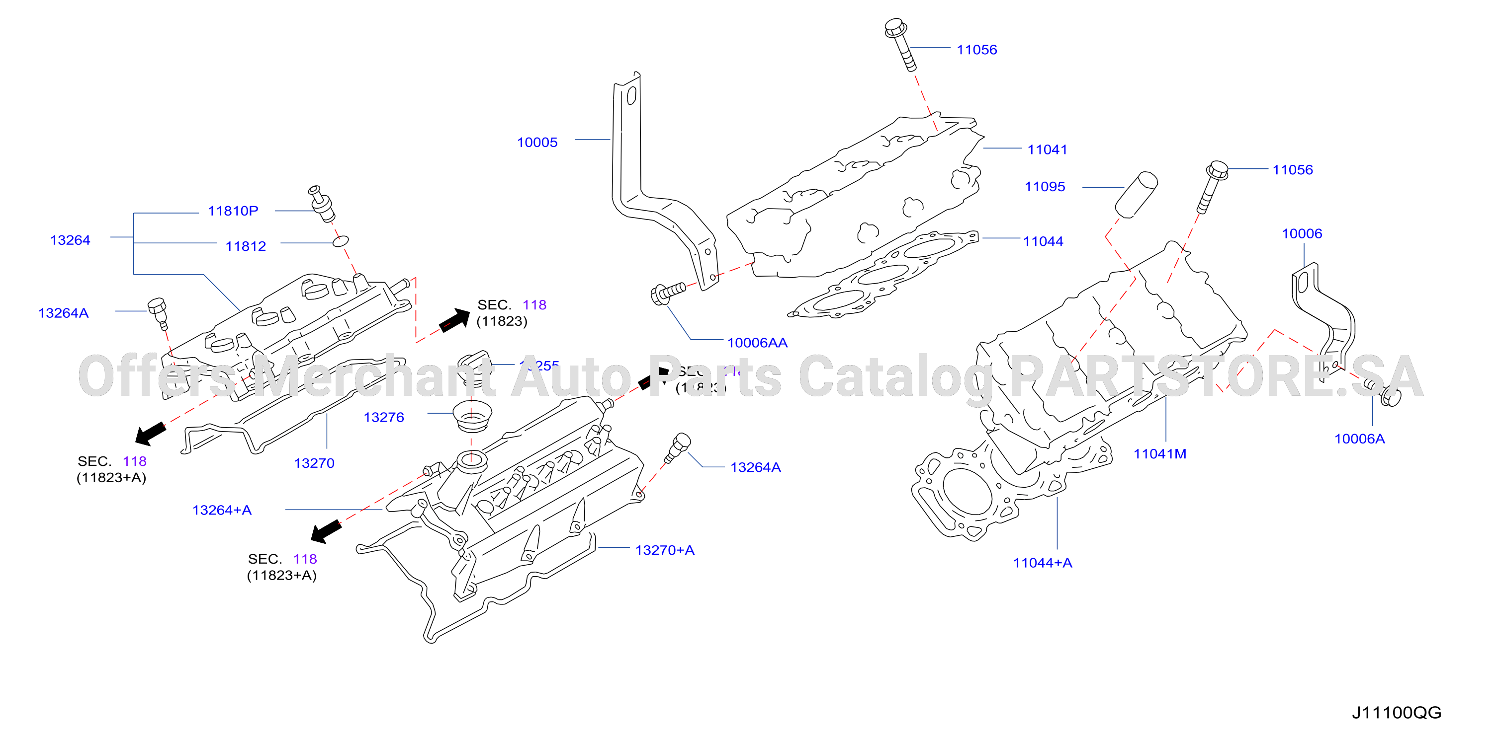 Cylinder Head Rocker Cover Assembly