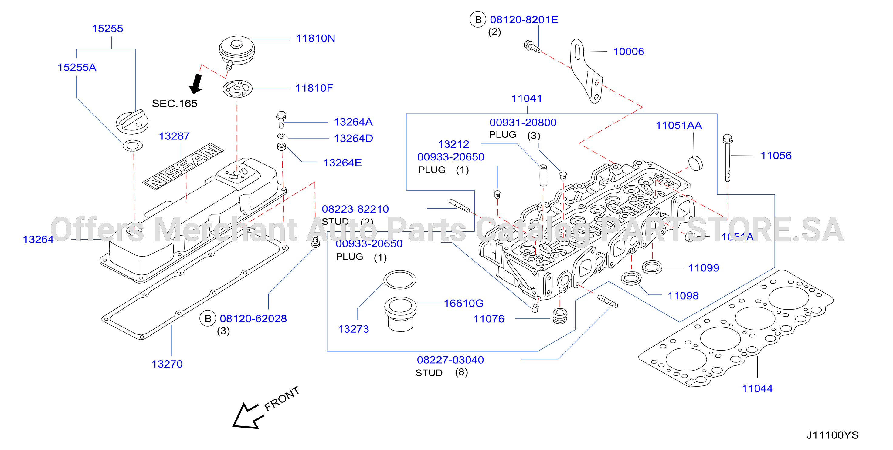 Cylinder Head Rocker Cover