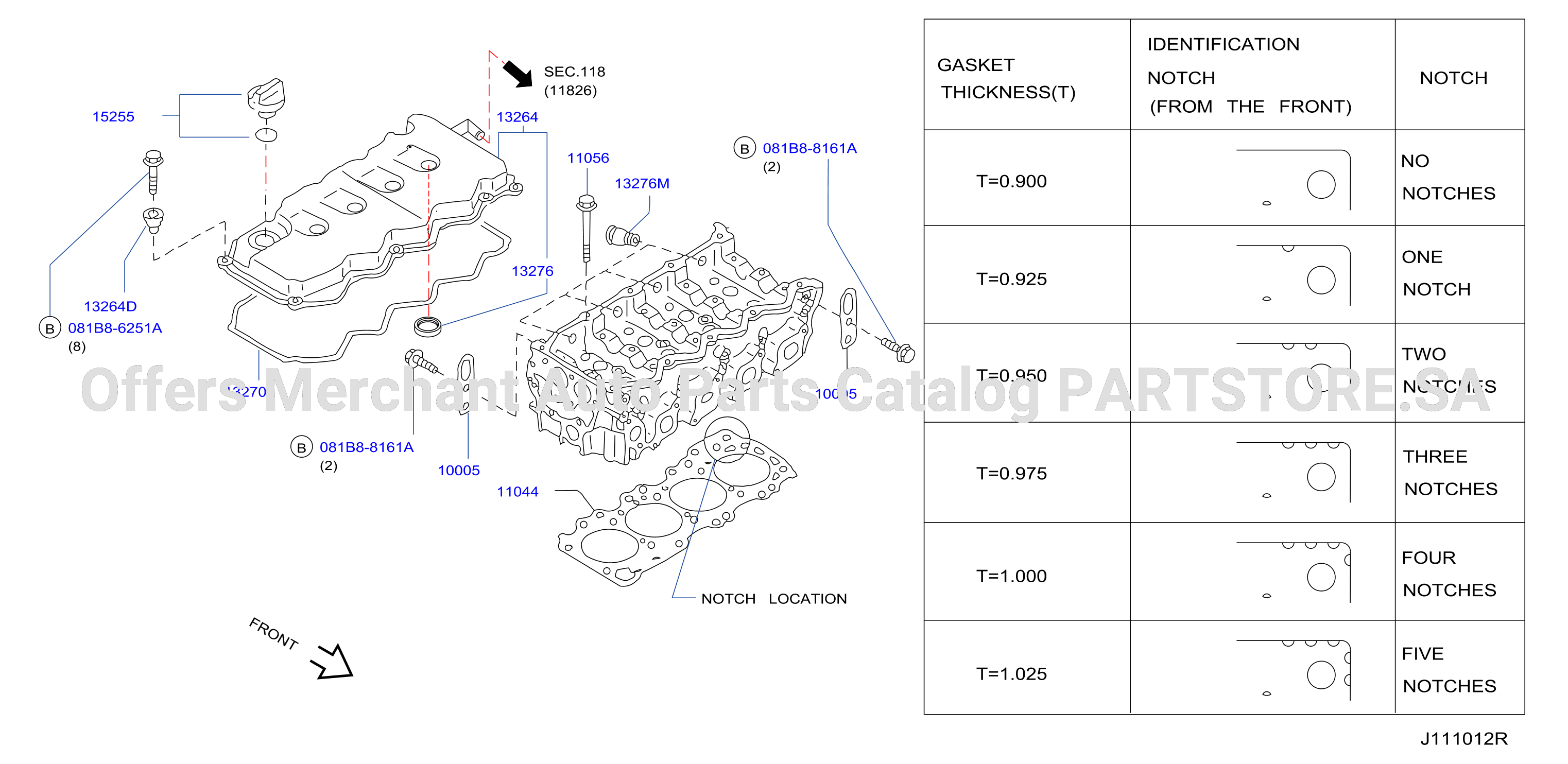 Cylinder Head Rocker Cover Assembly