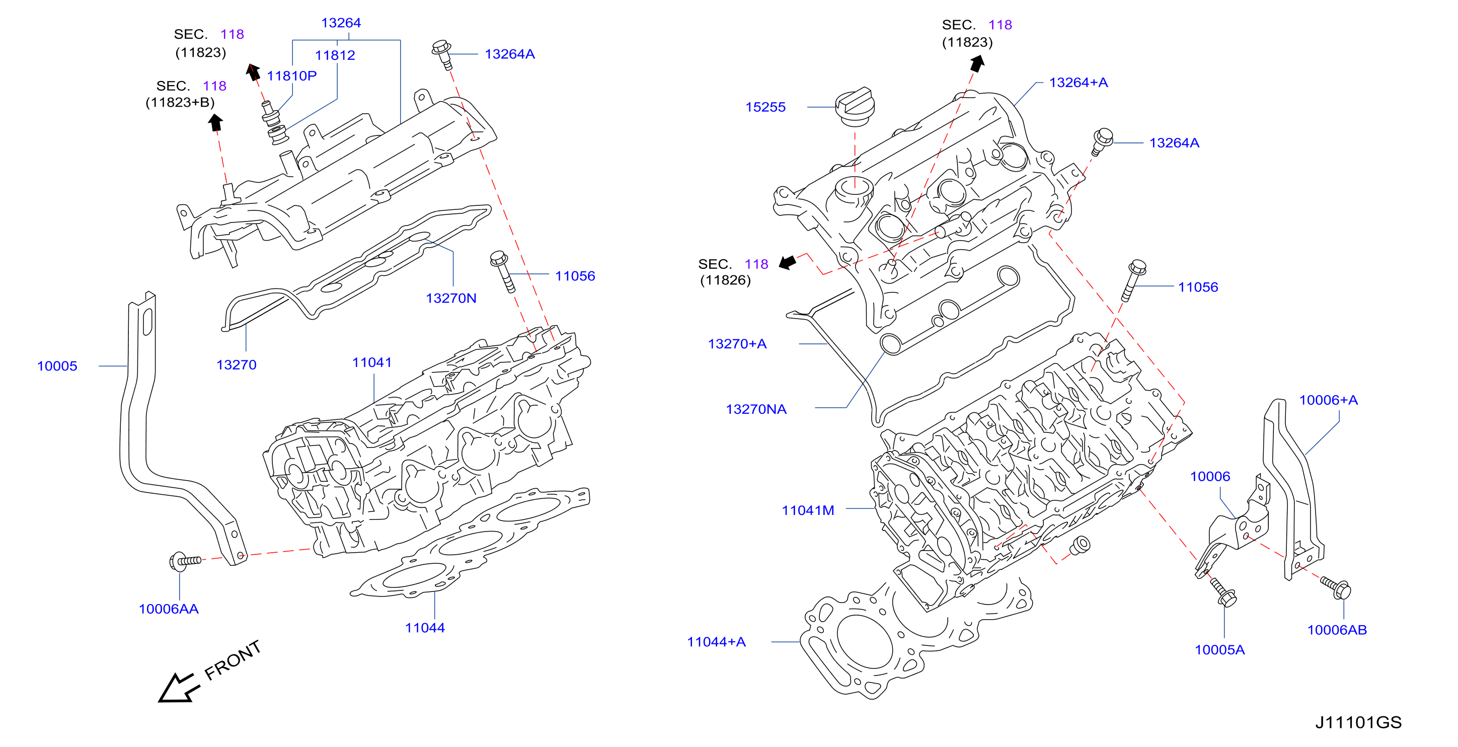 Cylinder Head Rocker Cover Assembly