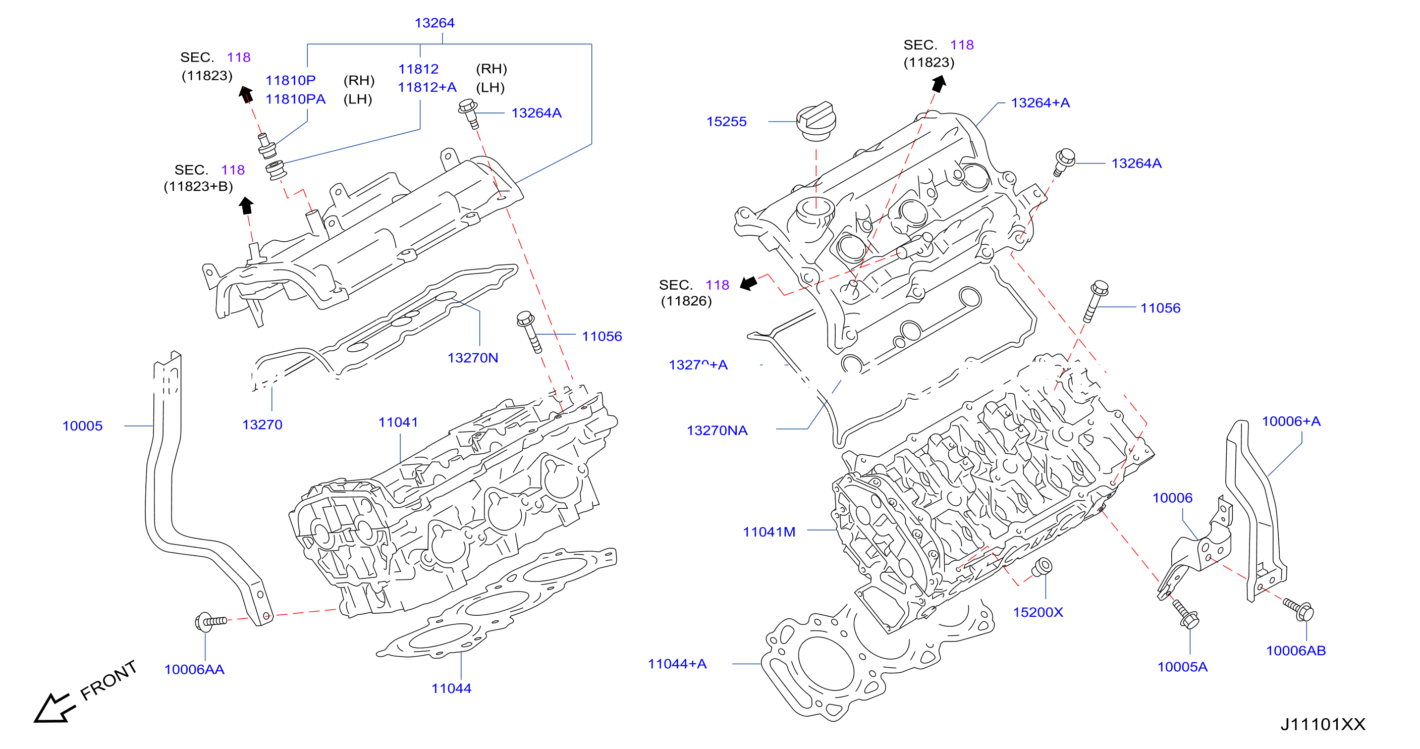 Cylinder Head Rocker Cover Assembly