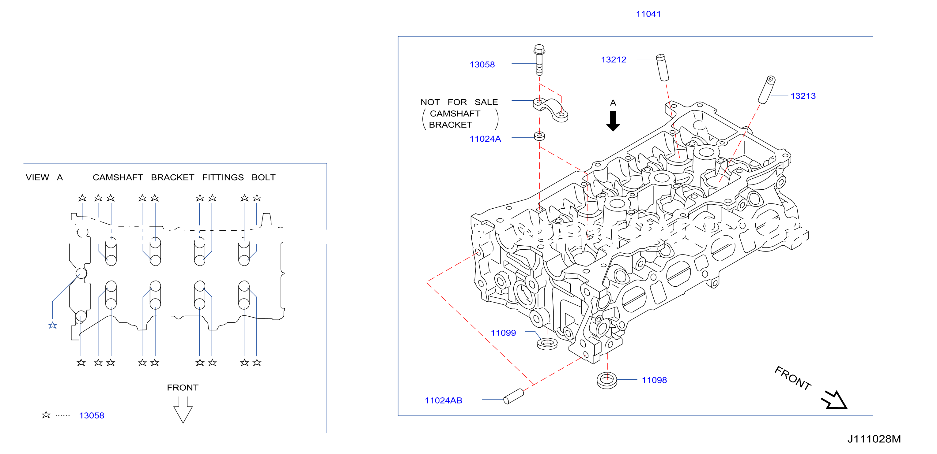 Cylinder Head Rocker Cover Component Parts