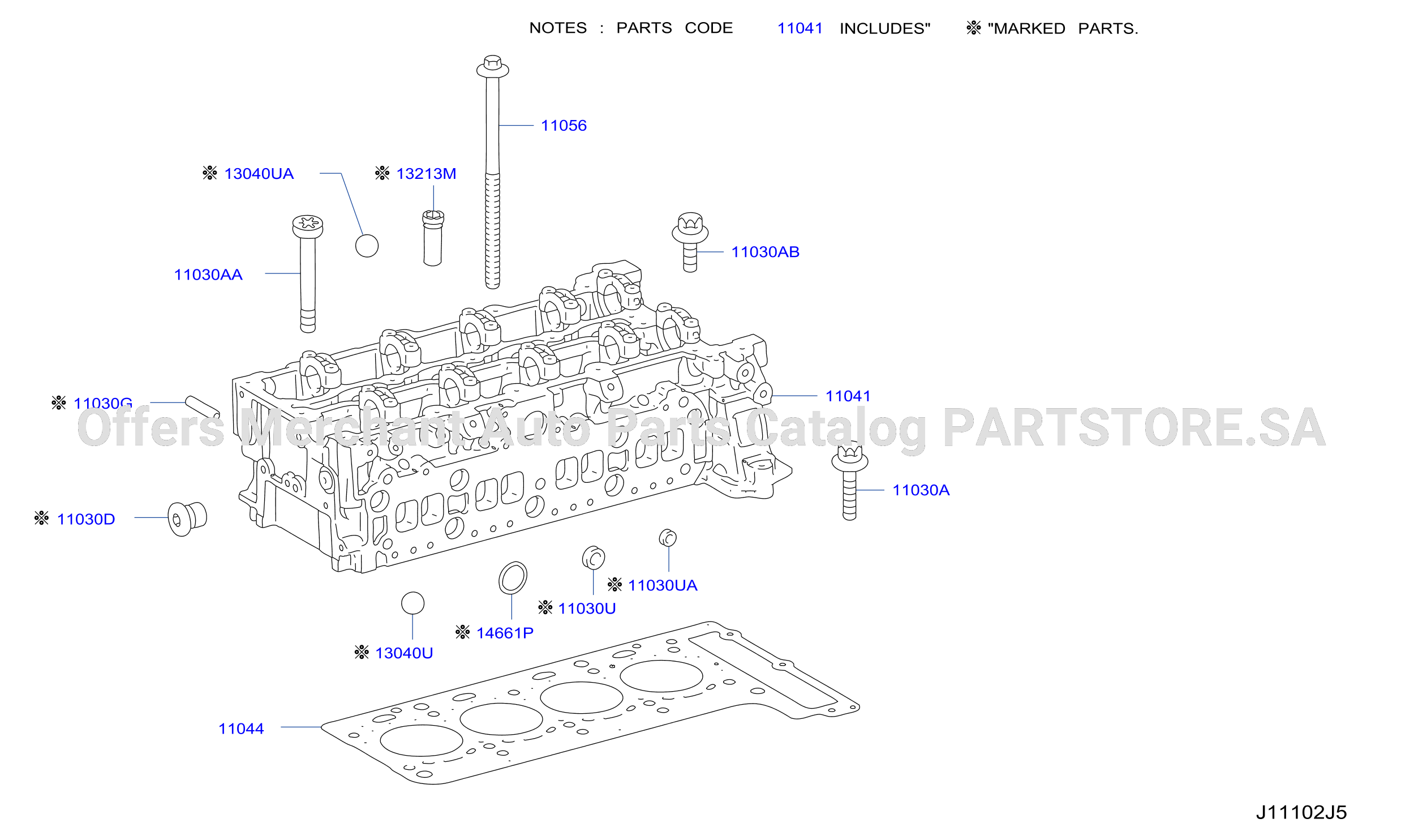 Cylinder Head Rocker Cover Cylinder Head Gasket