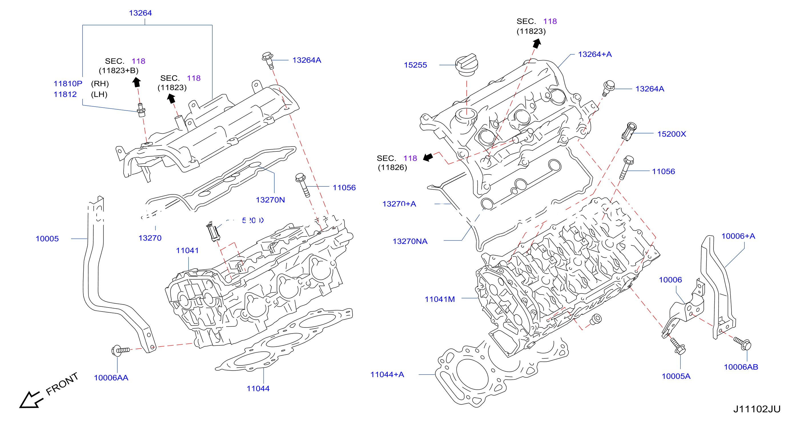 Cylinder Head Rocker Cover Assembly