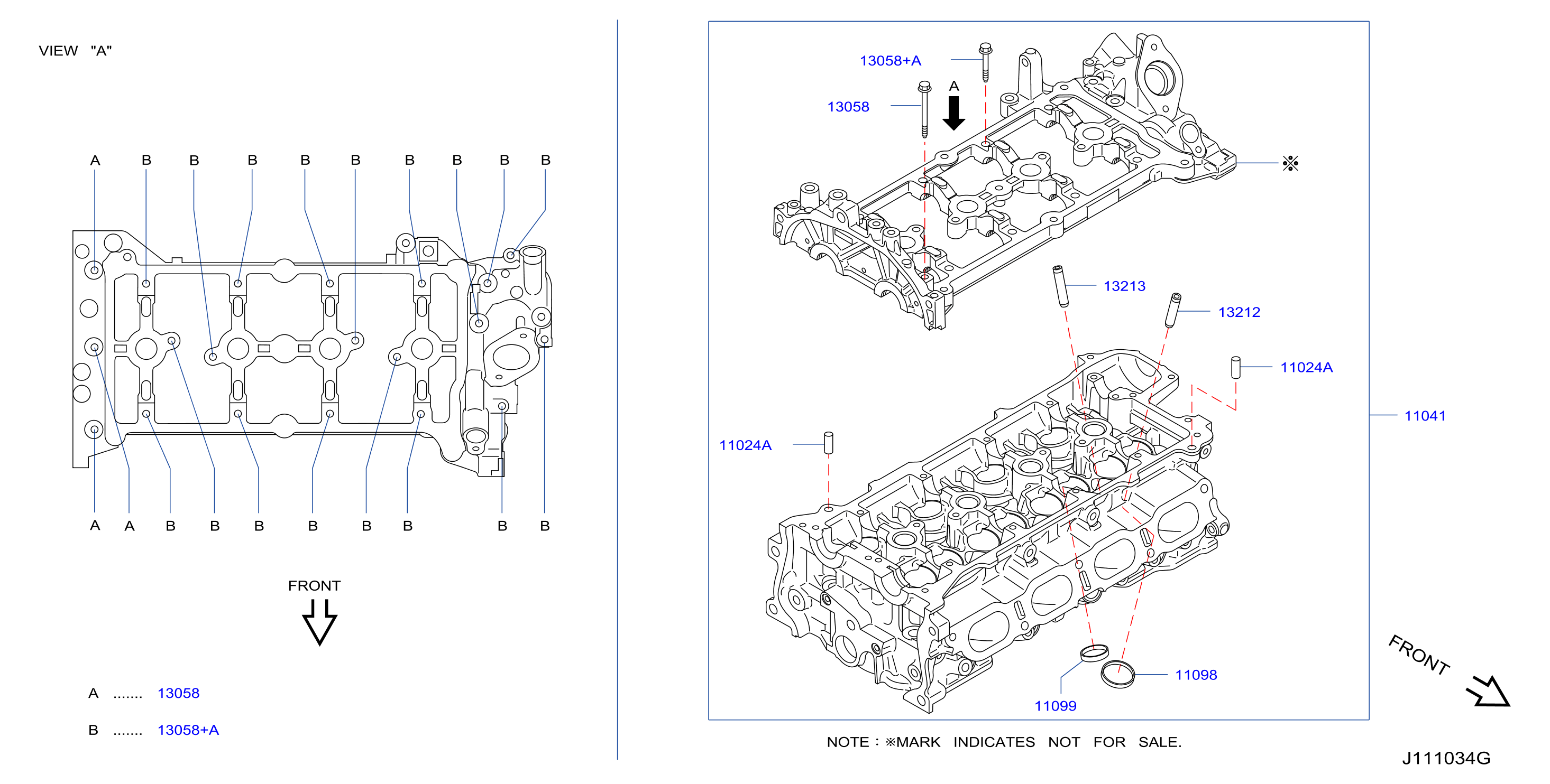 Cylinder Head Rocker Cover Component Parts