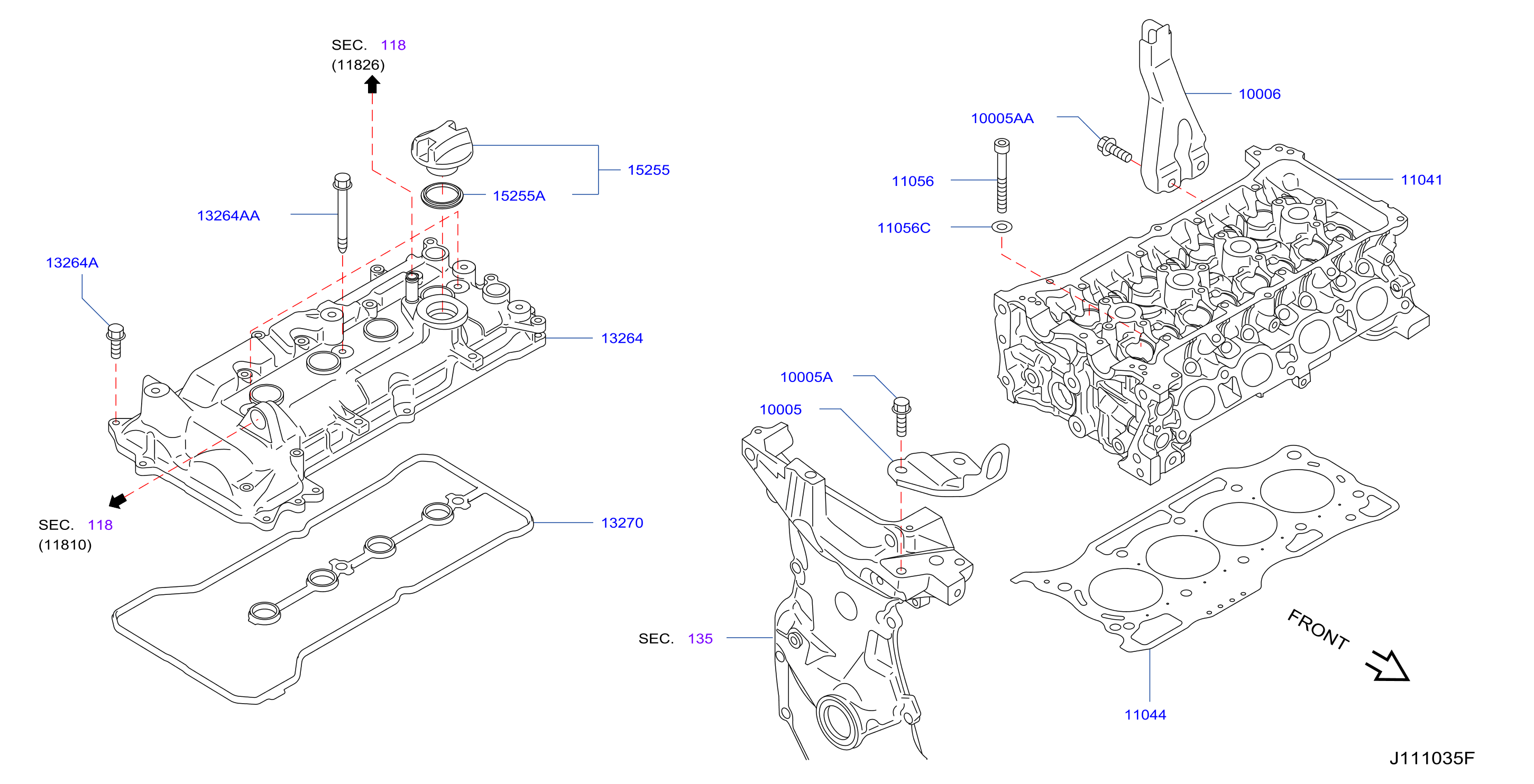 Cylinder Head Rocker Cover Assembly