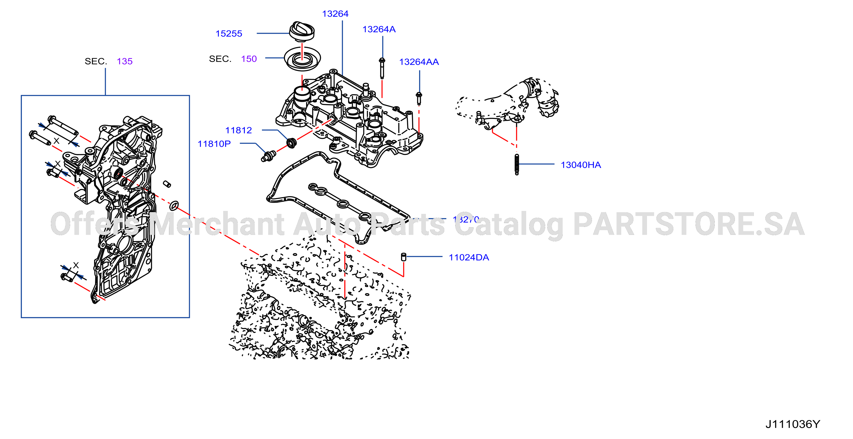 Cylinder Head Rocker Cover Assembly