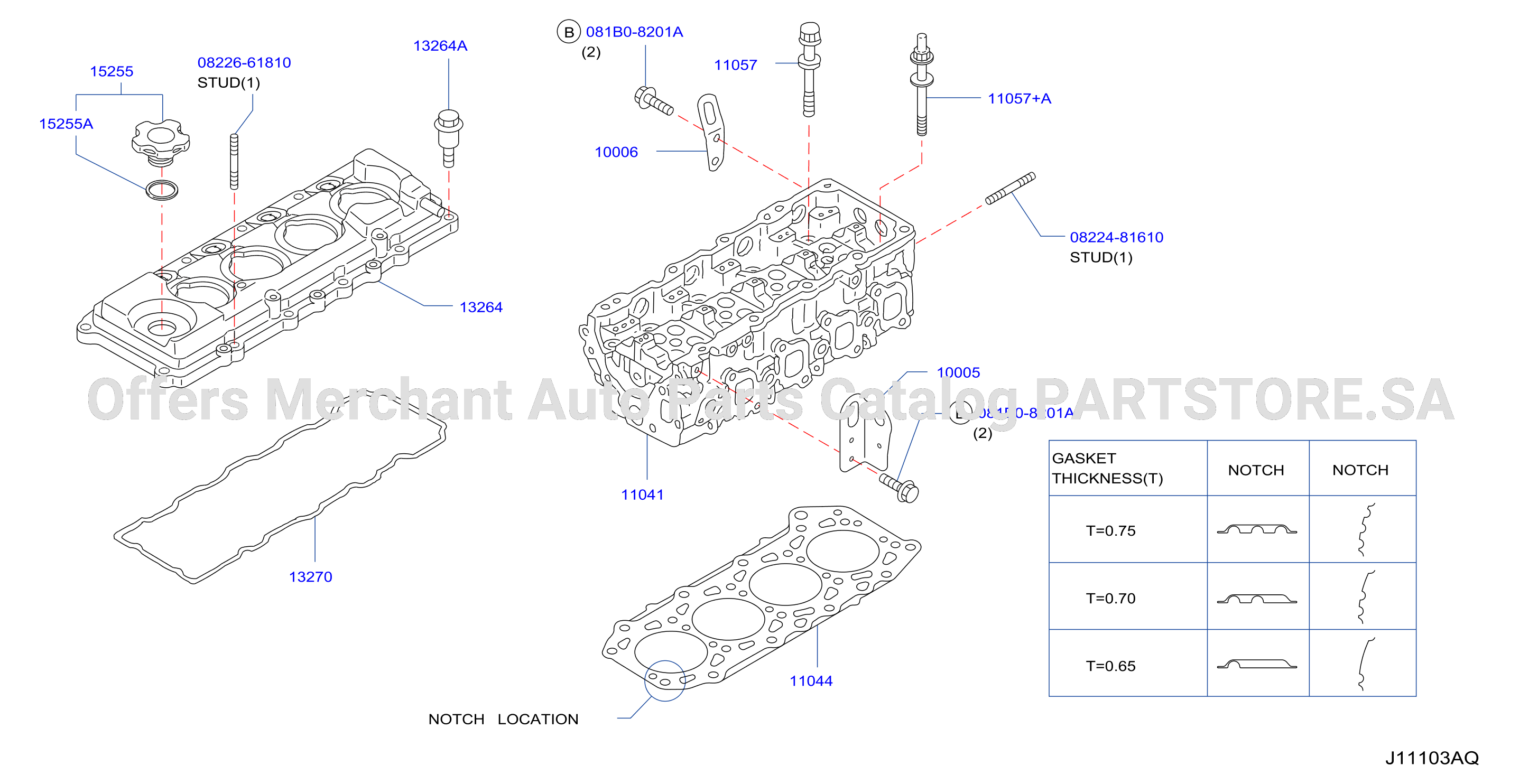 Cylinder Head Rocker Cover Assembly