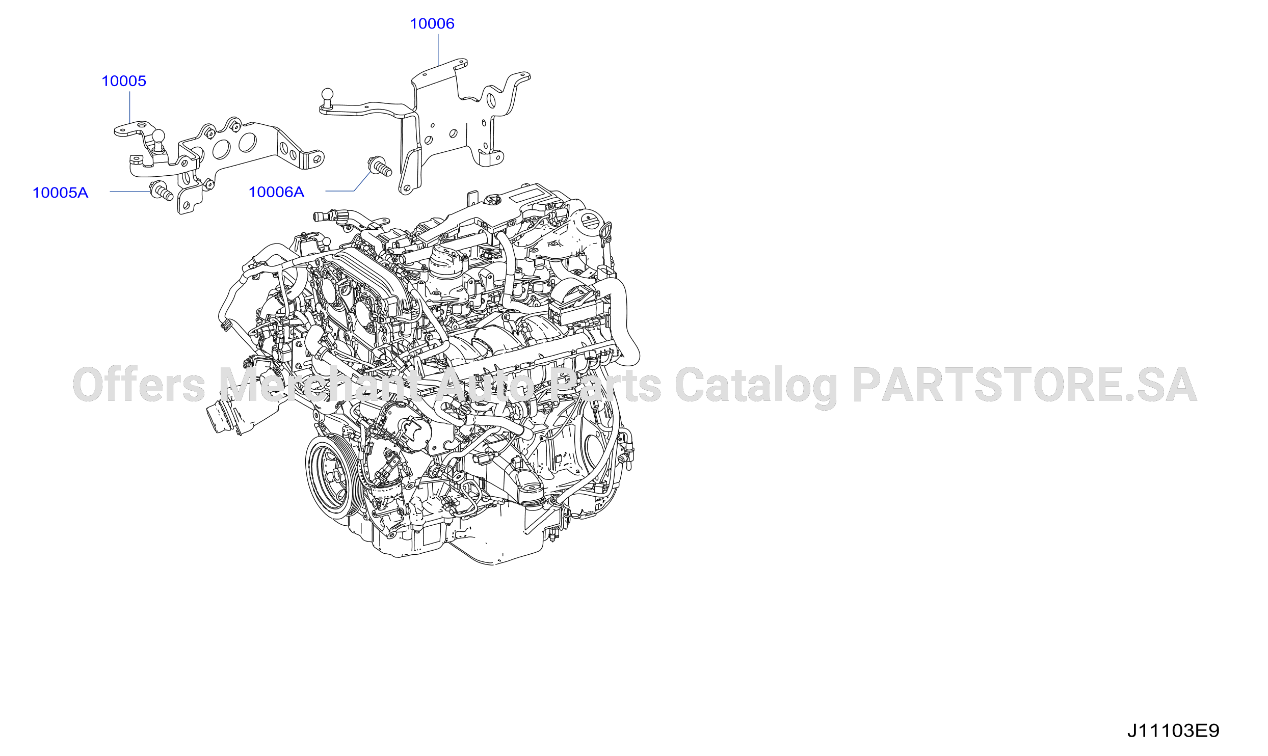 Cylinder Head Rocker Cover Component Parts 3