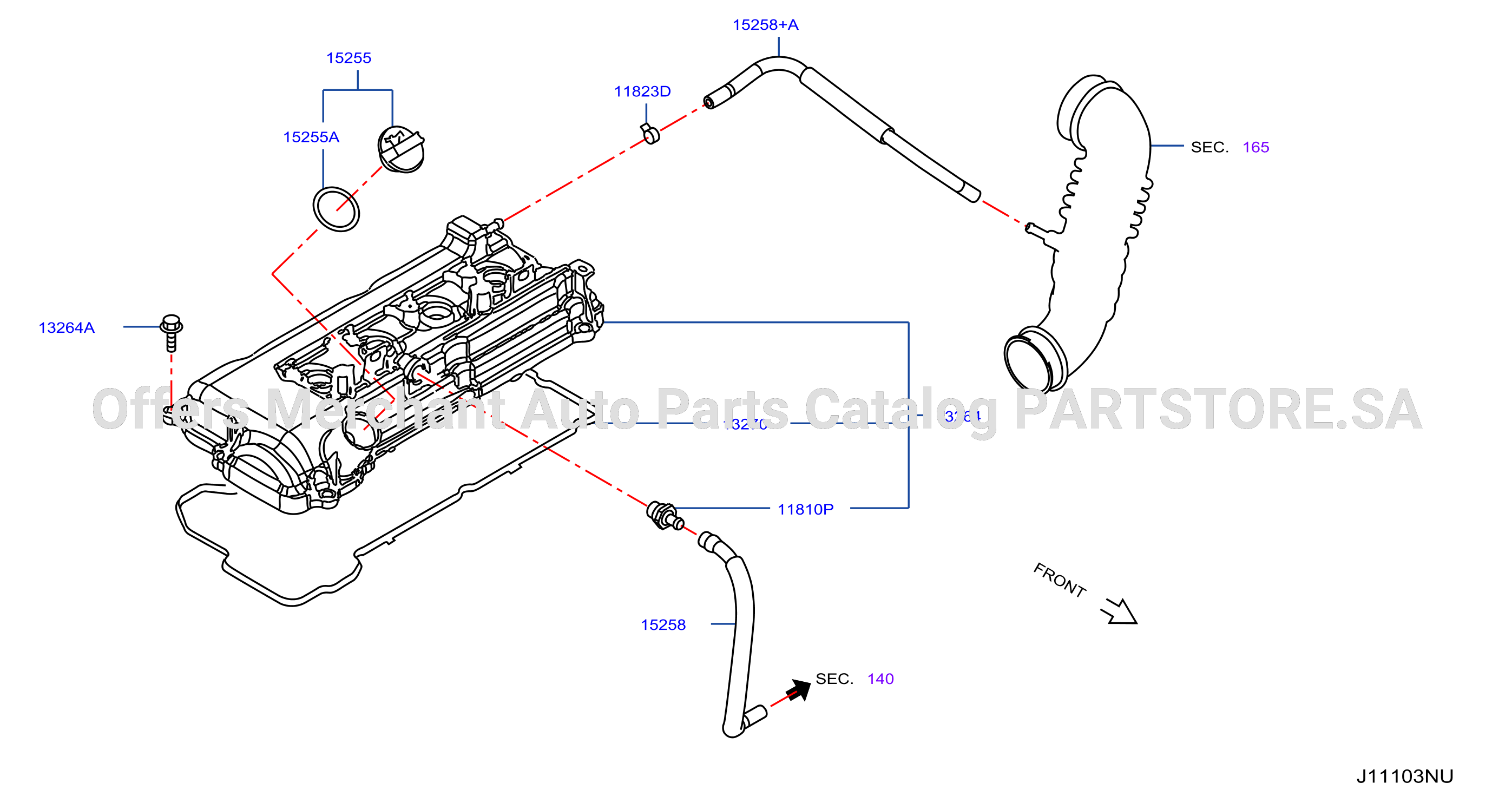 Cylinder Head Rocker Cover Rocker Cover