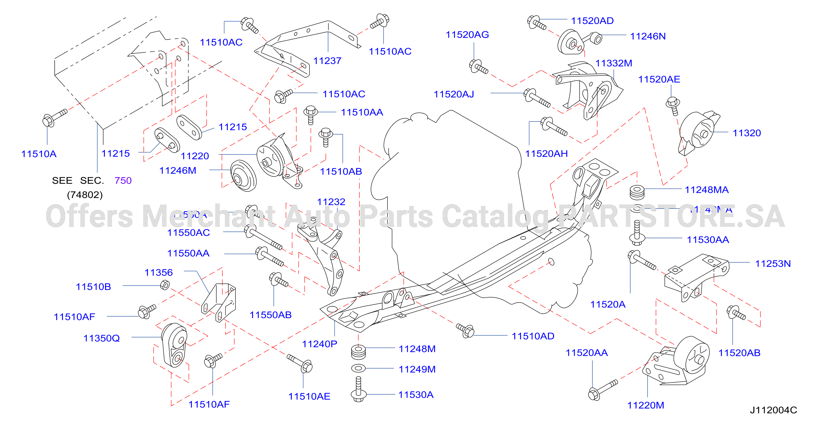 Engine Transmission Mounting