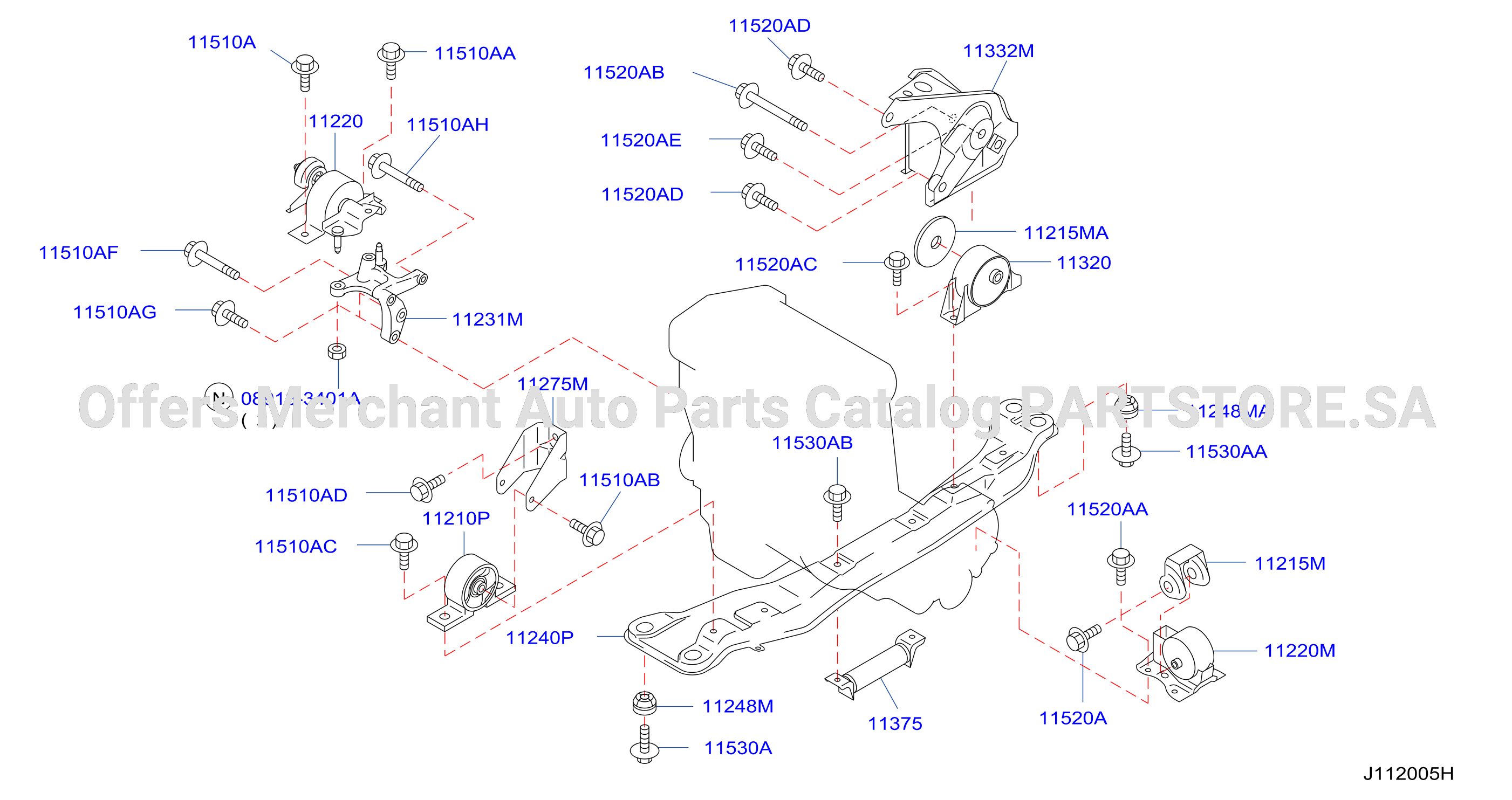 Engine Transmission Mounting