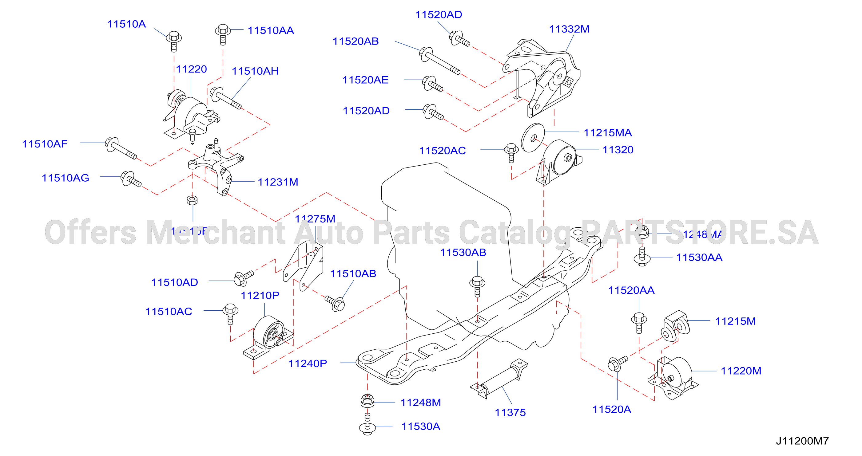 Engine Transmission Mounting