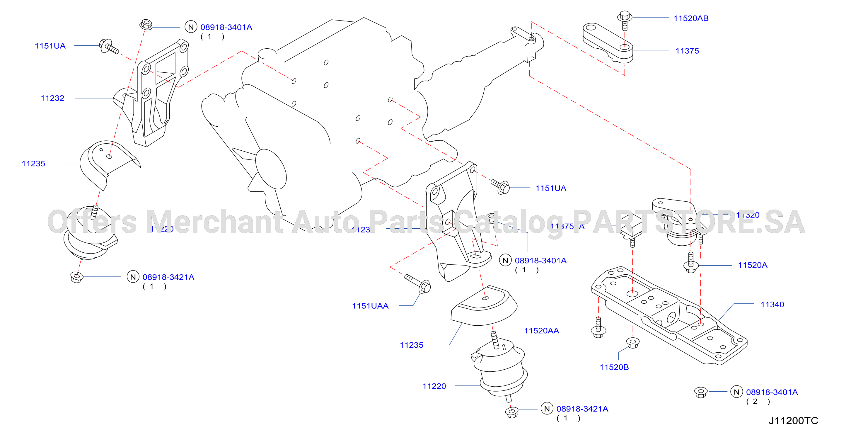 Engine Transmission Mounting