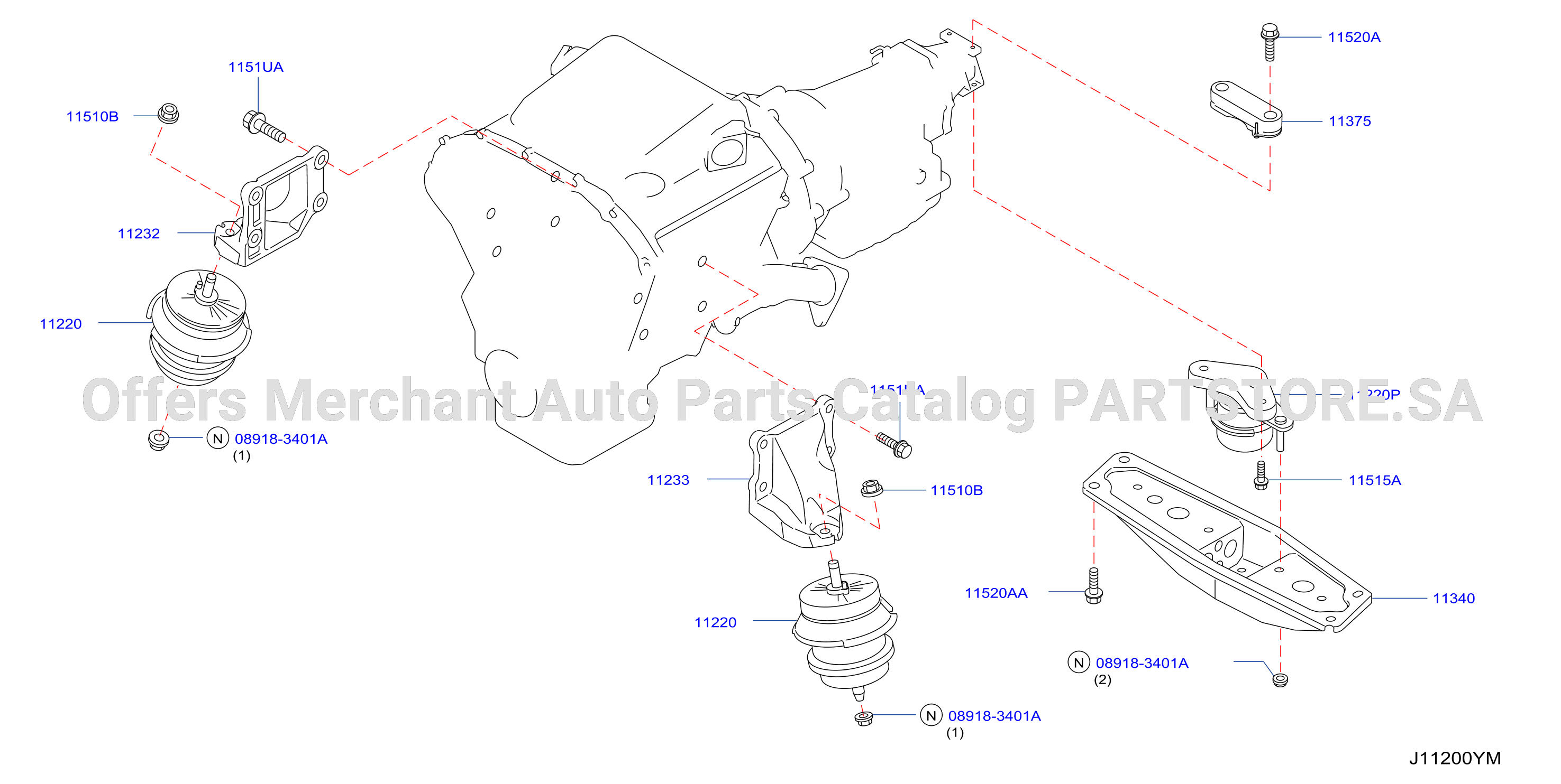 Engine Transmission Mounting