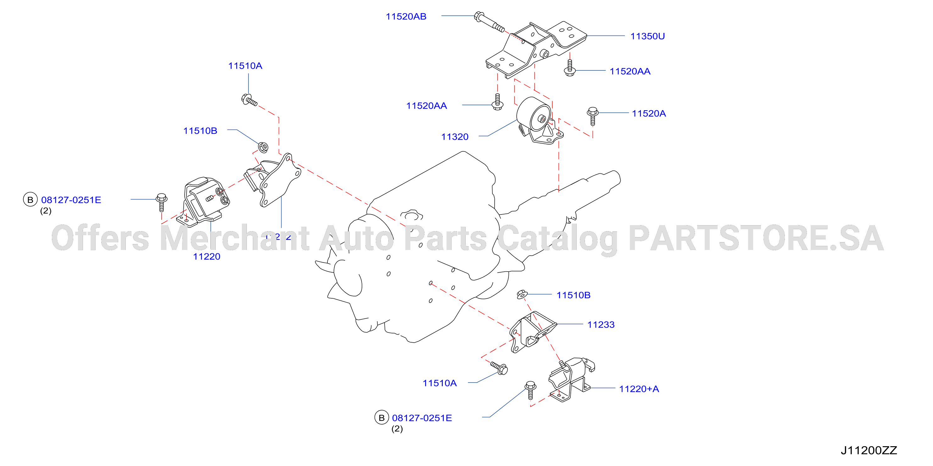 Engine Transmission Mounting