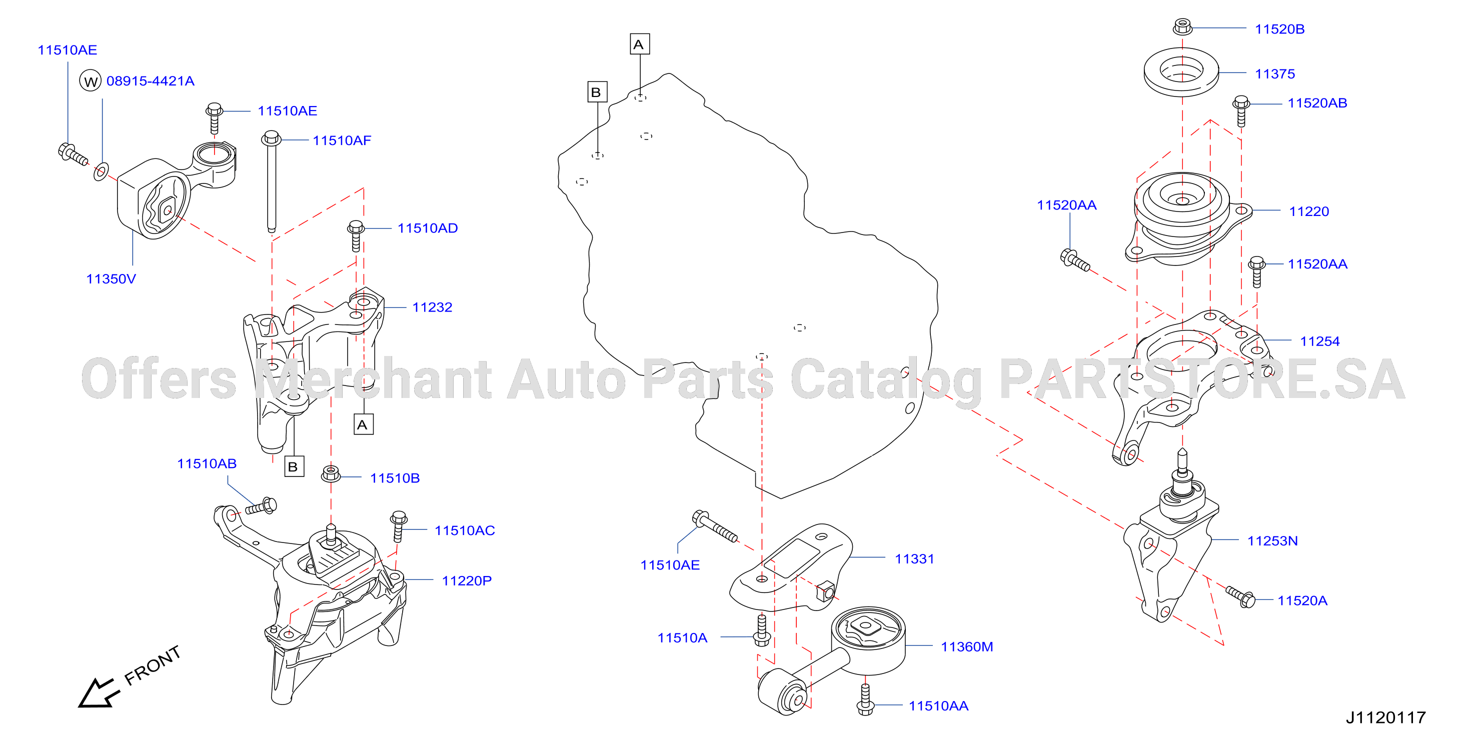 Engine Transmission Mounting