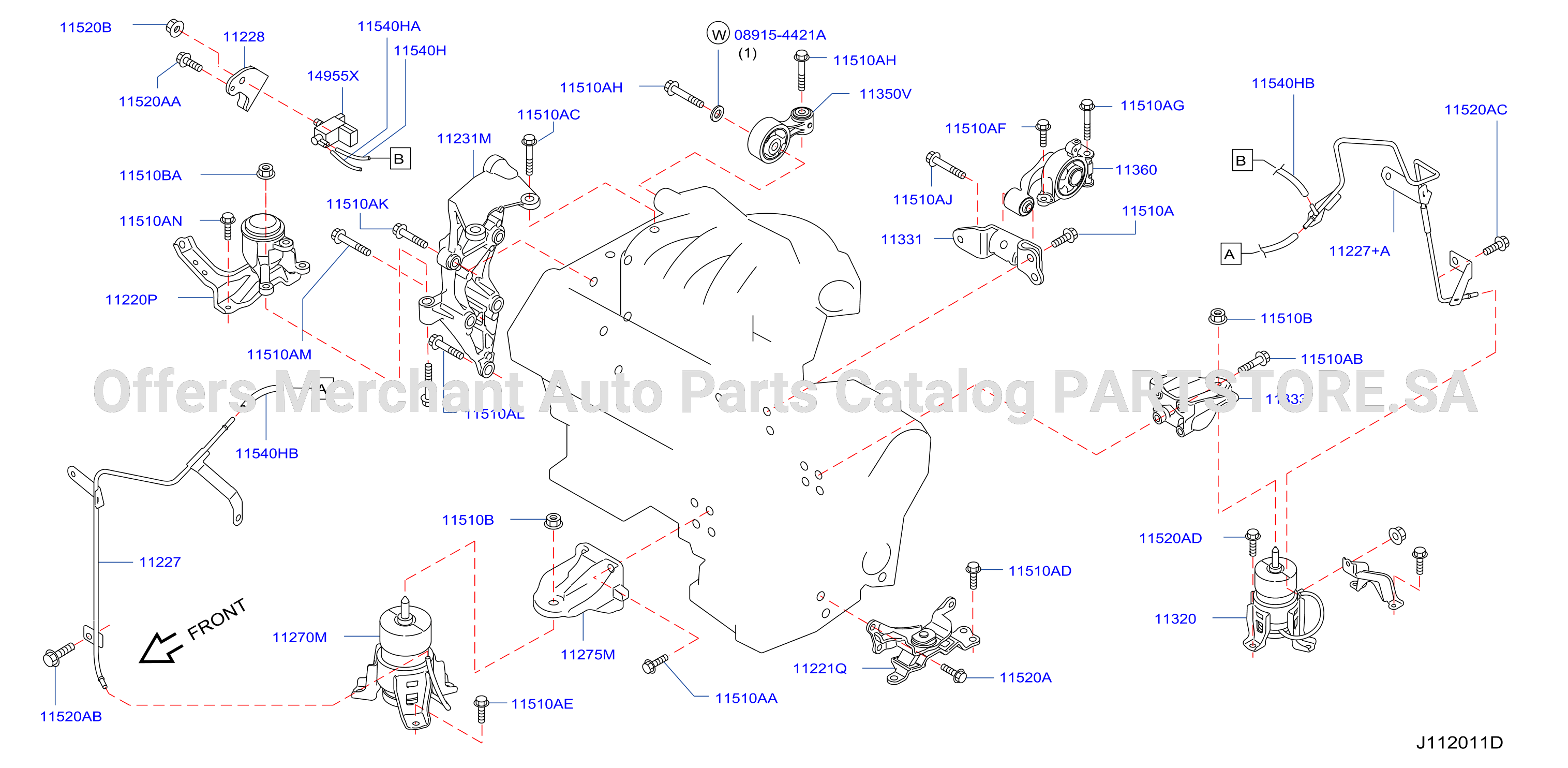 Engine Transmission Mounting