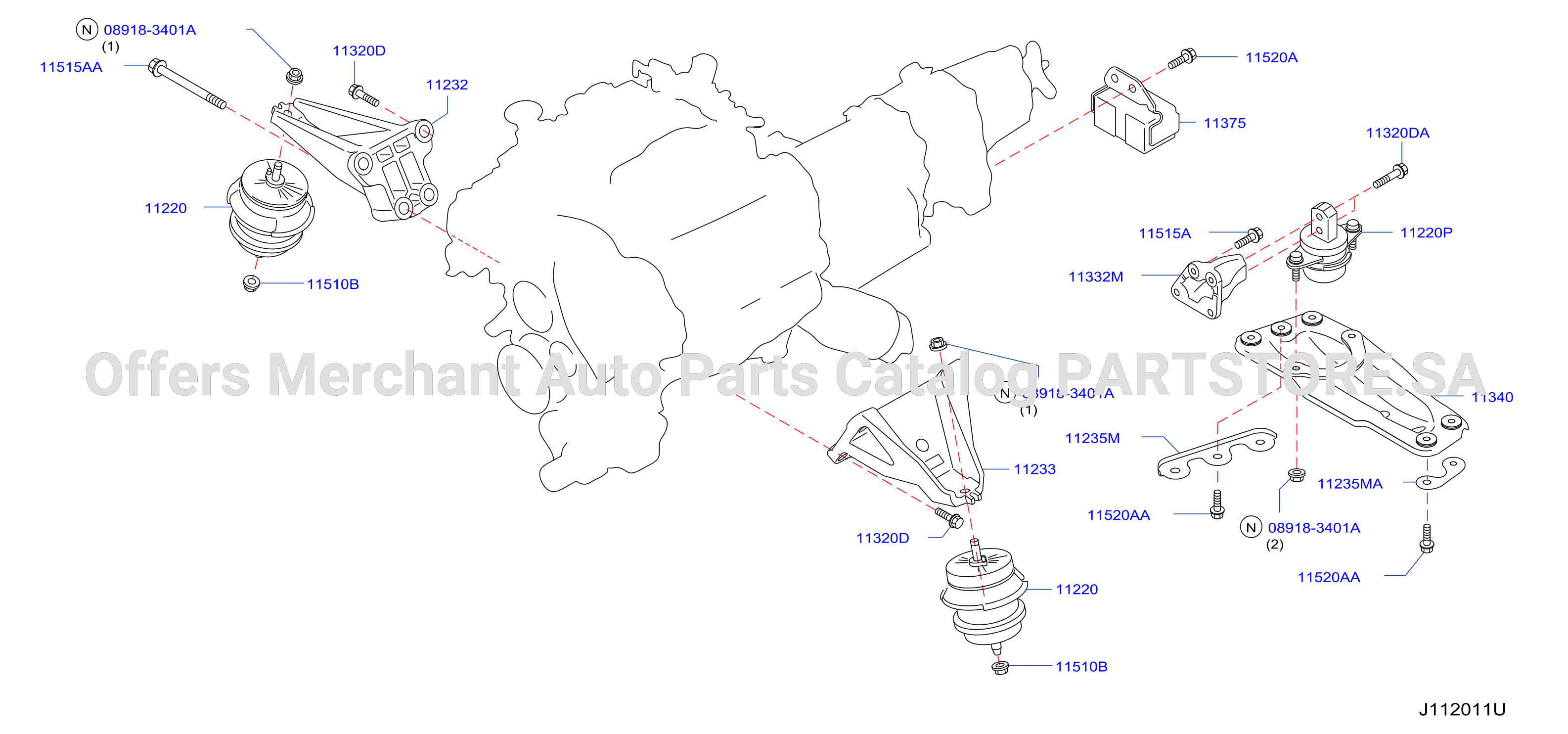 Engine Transmission Mounting