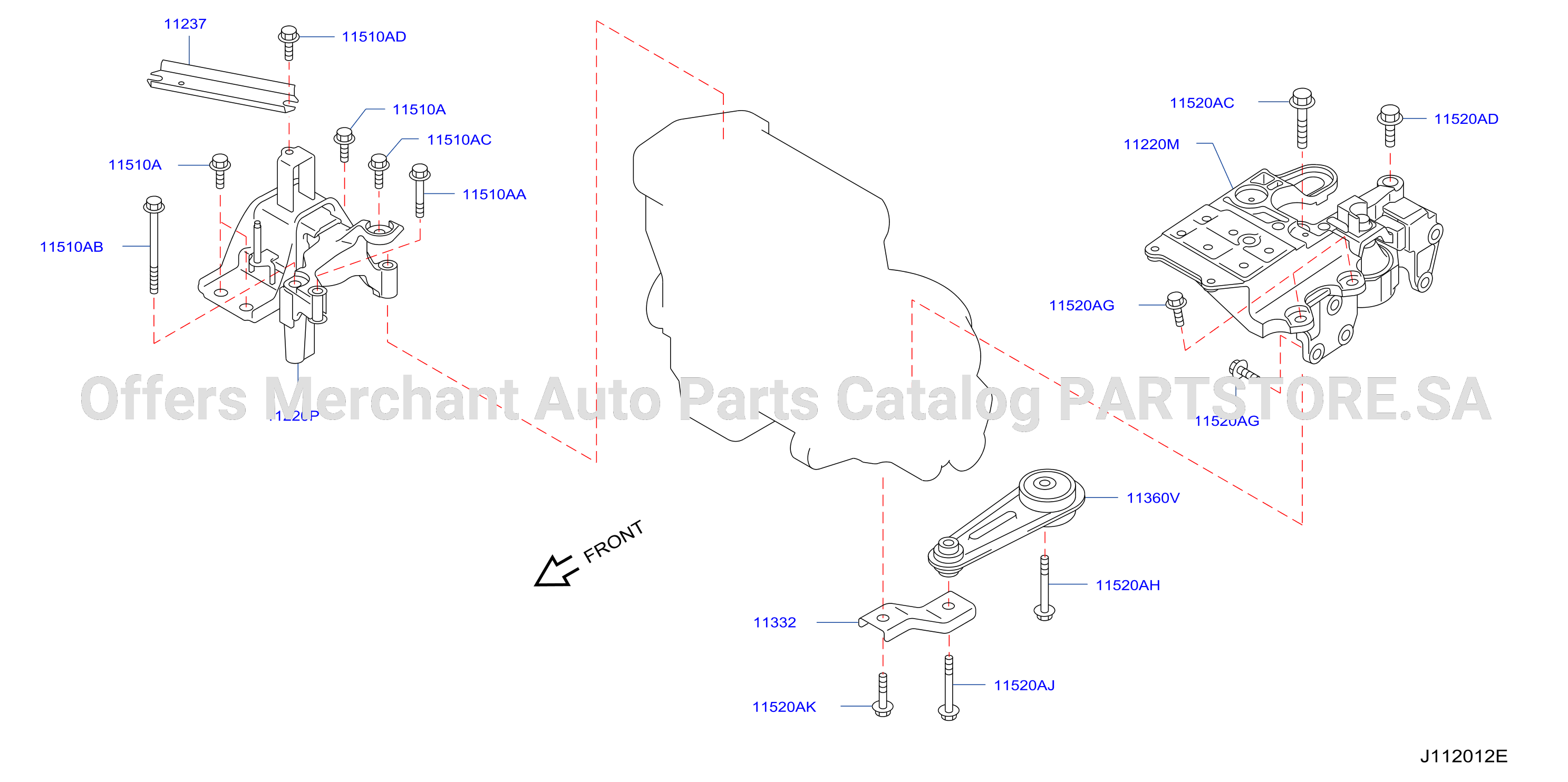 Engine Transmission Mounting