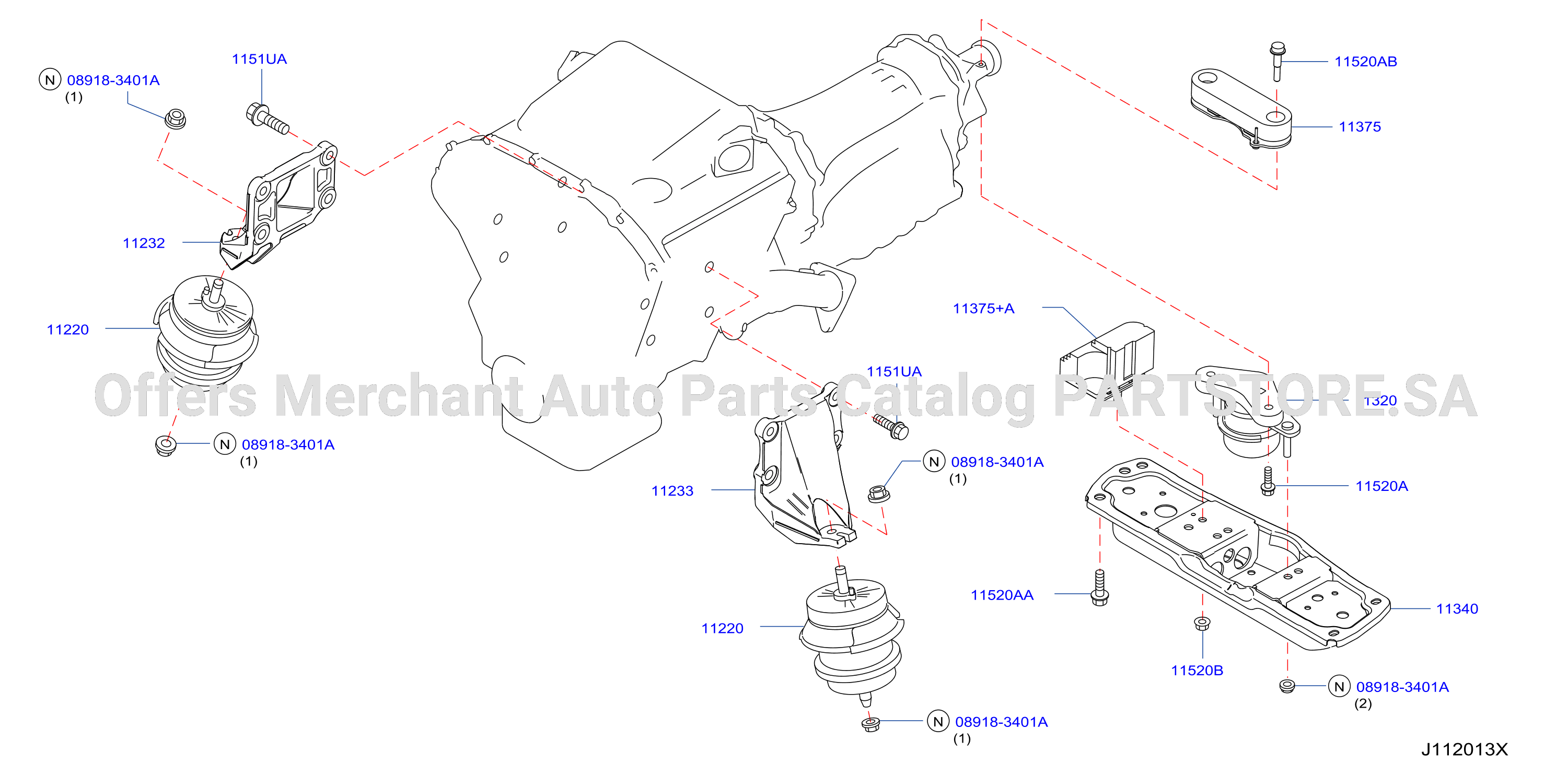 Engine Transmission Mounting