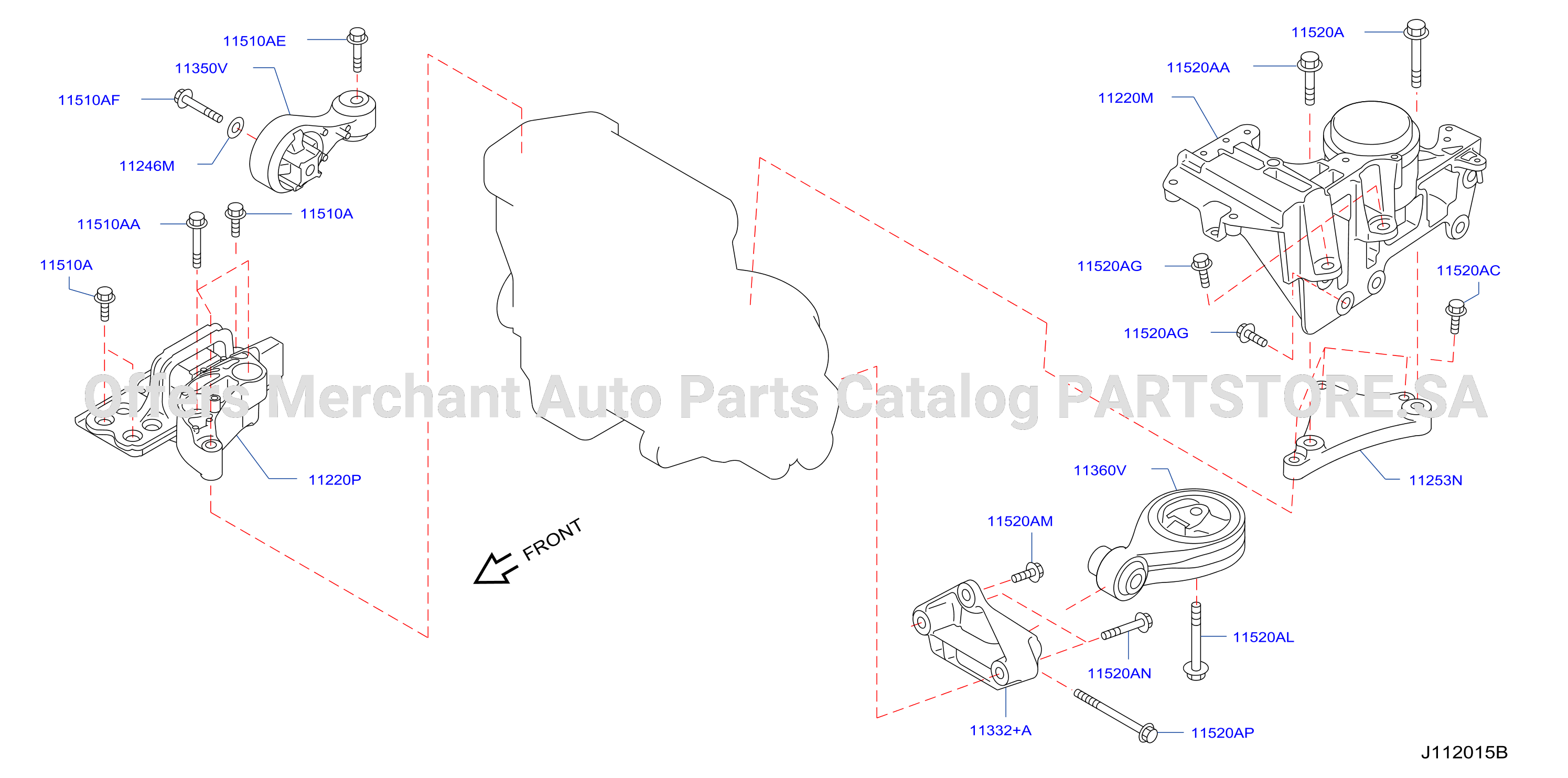 Engine Transmission Mounting