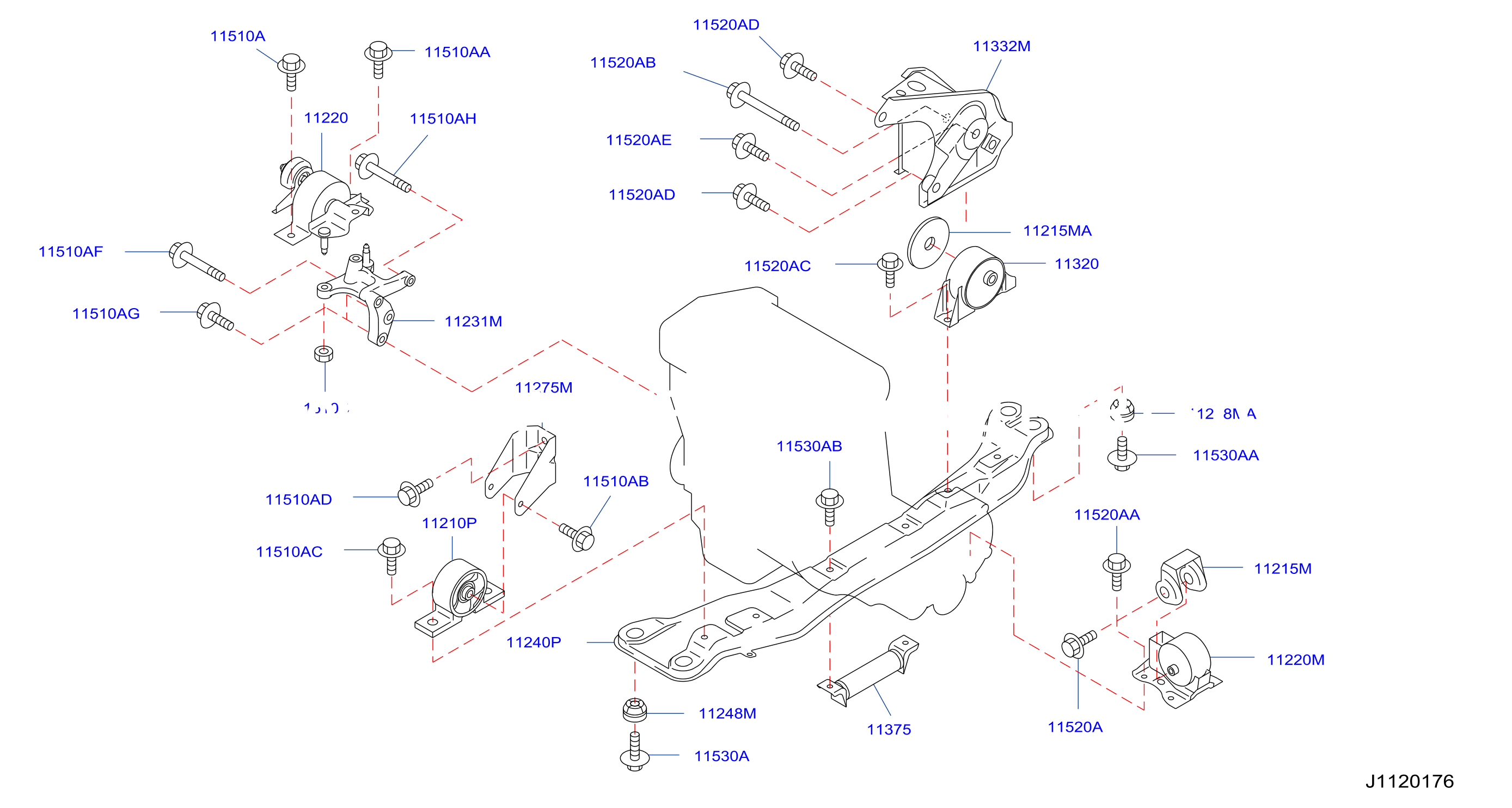 Engine Transmission Mounting
