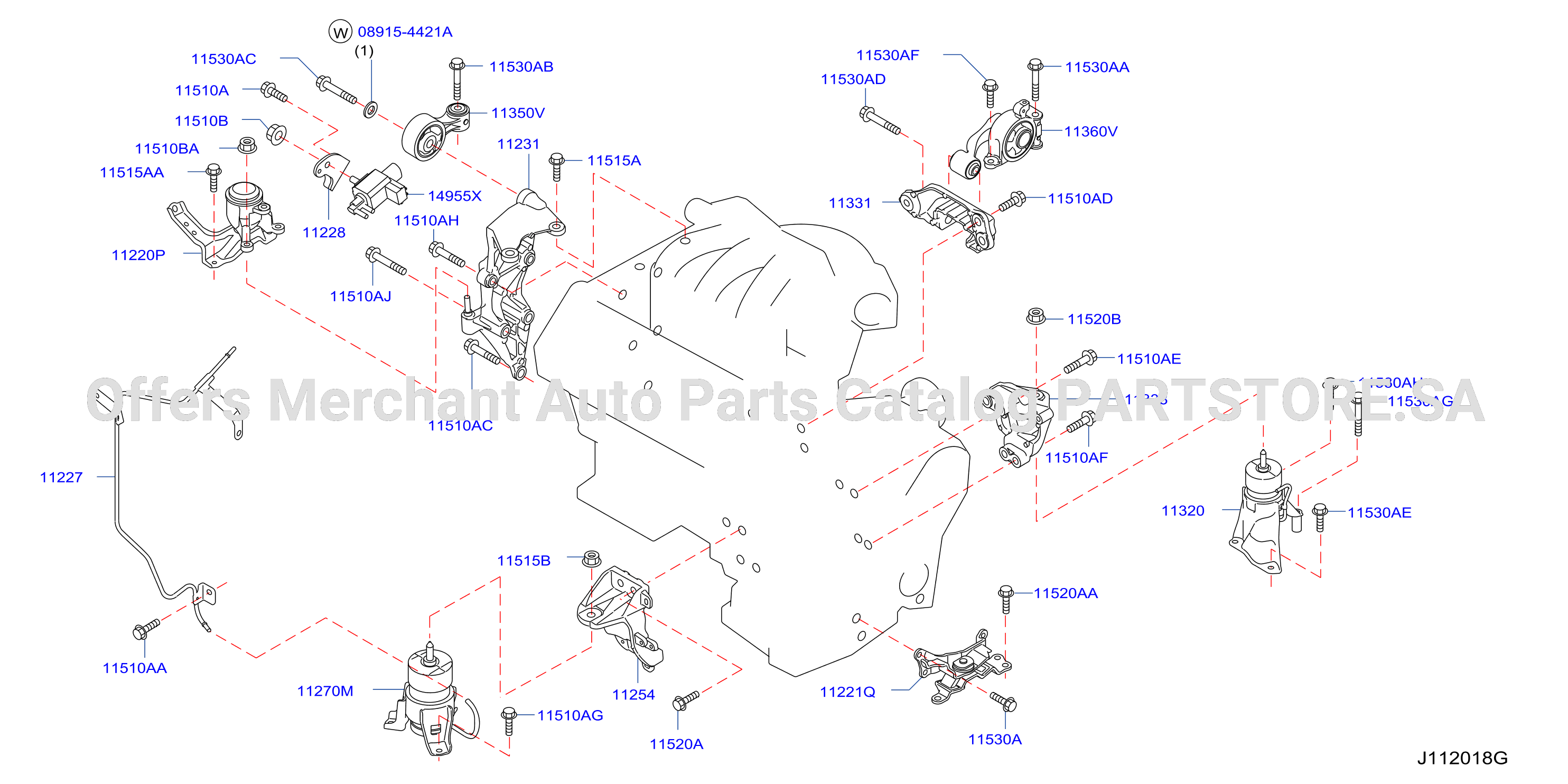 Engine Transmission Mounting