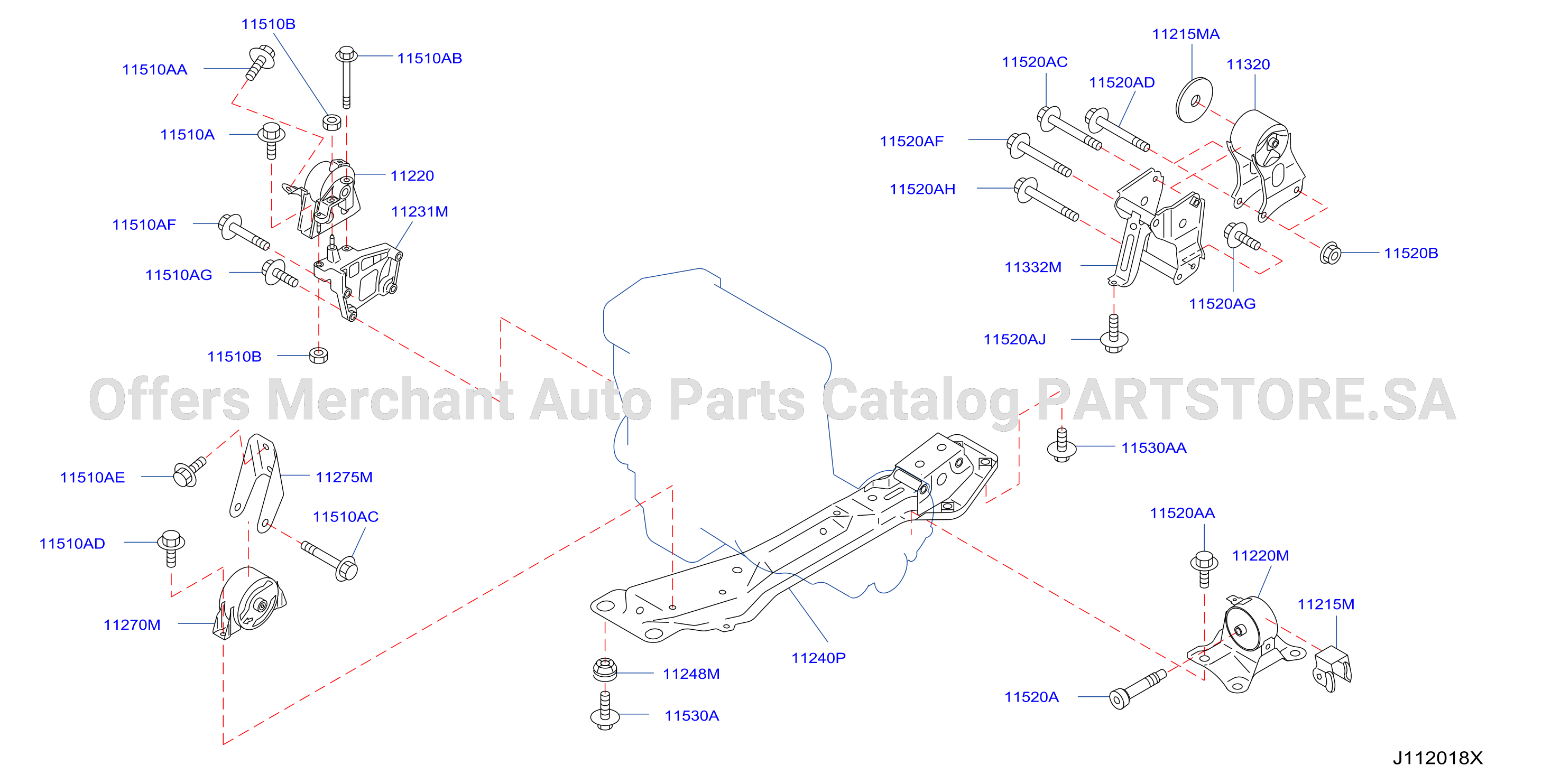 Engine Transmission Mounting