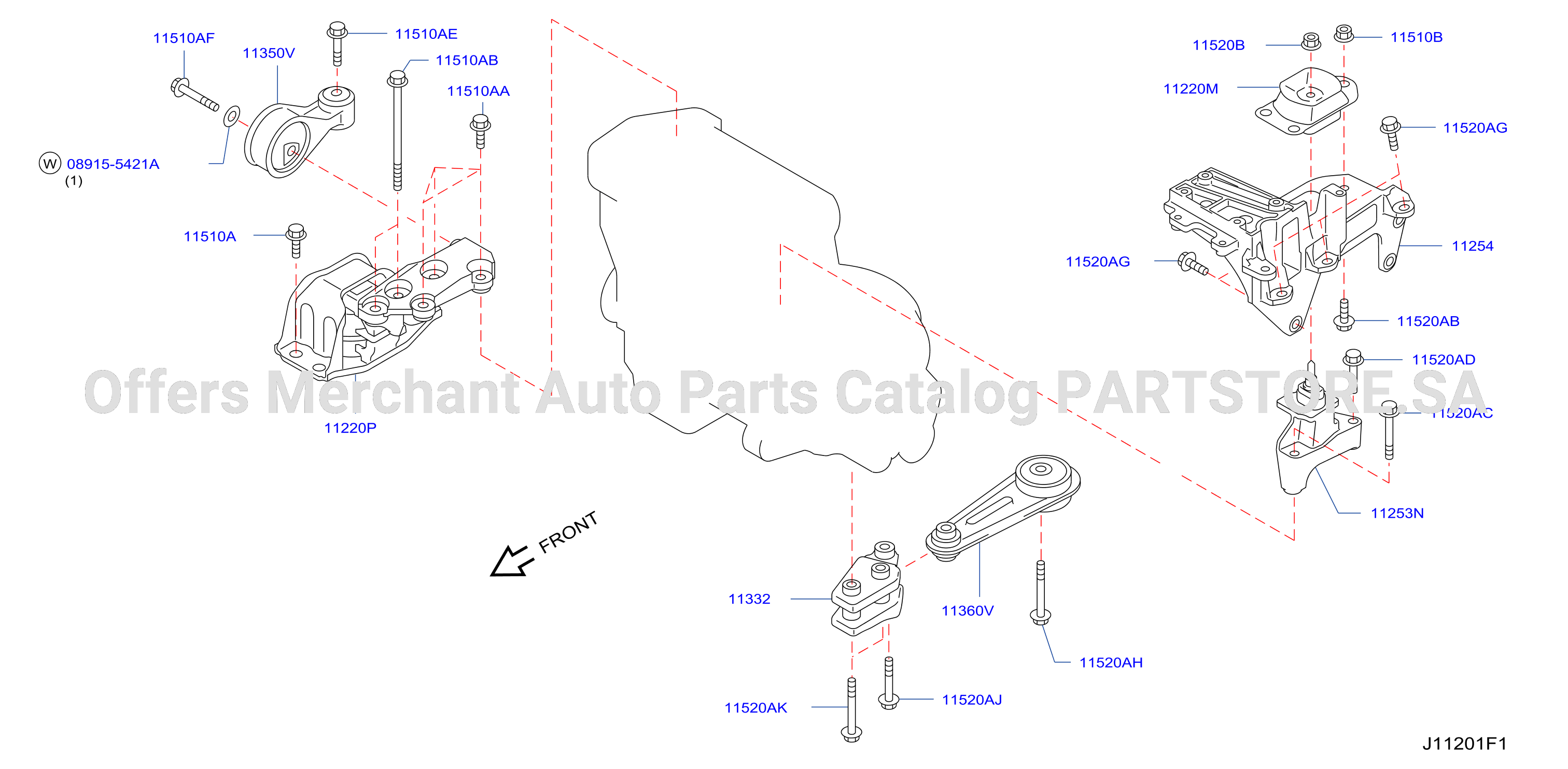 Engine Transmission Mounting