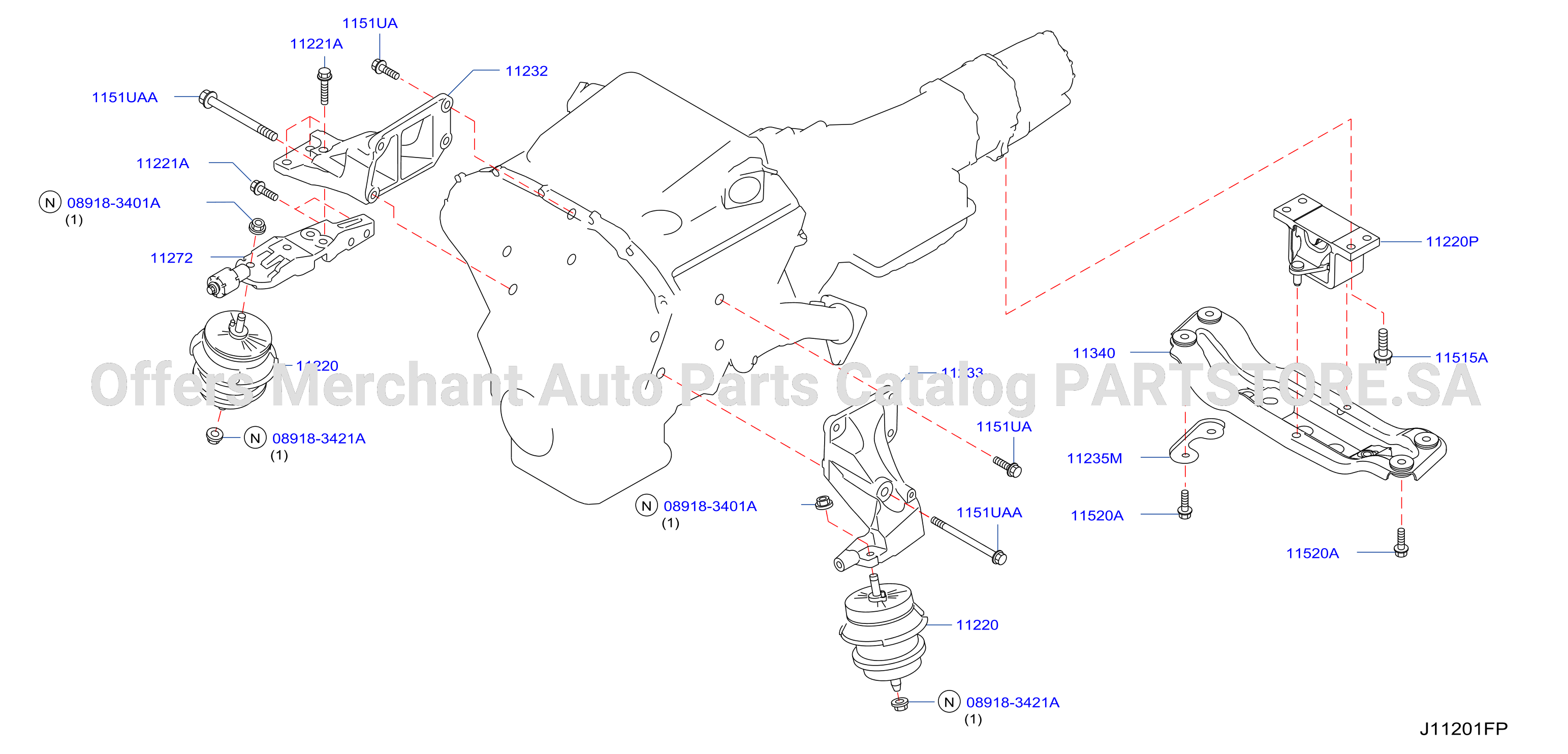 Engine Transmission Mounting