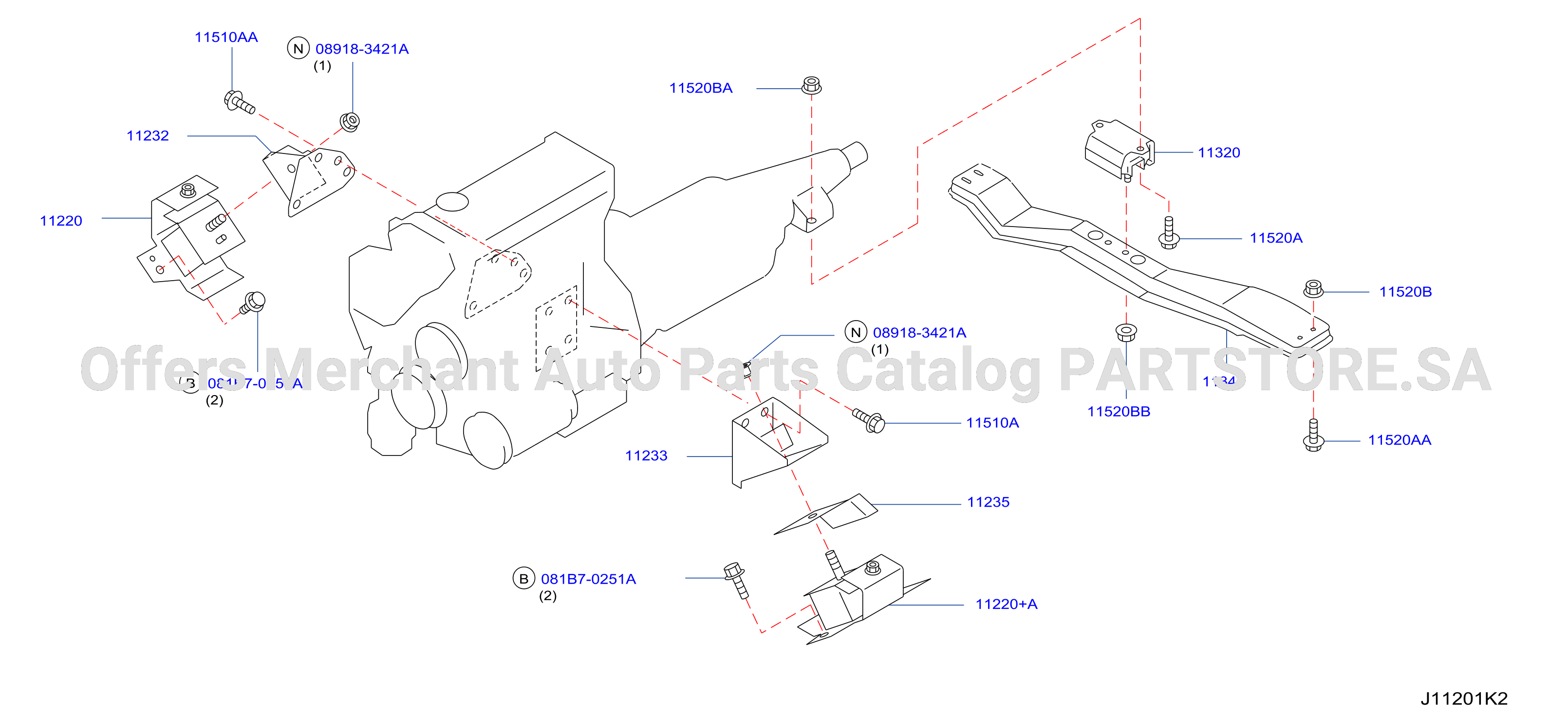 Engine Transmission Mounting