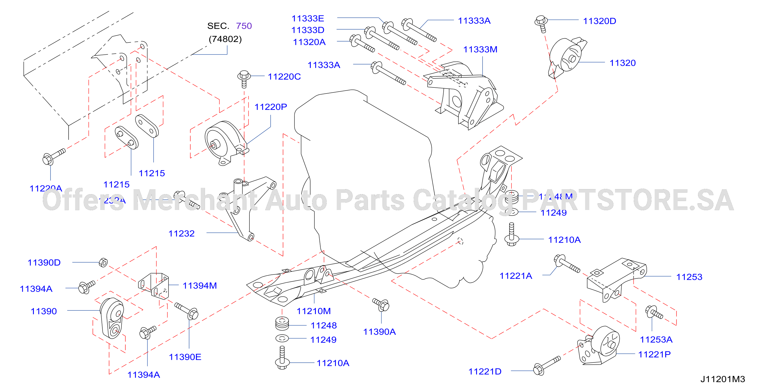 Engine Transmission Mounting