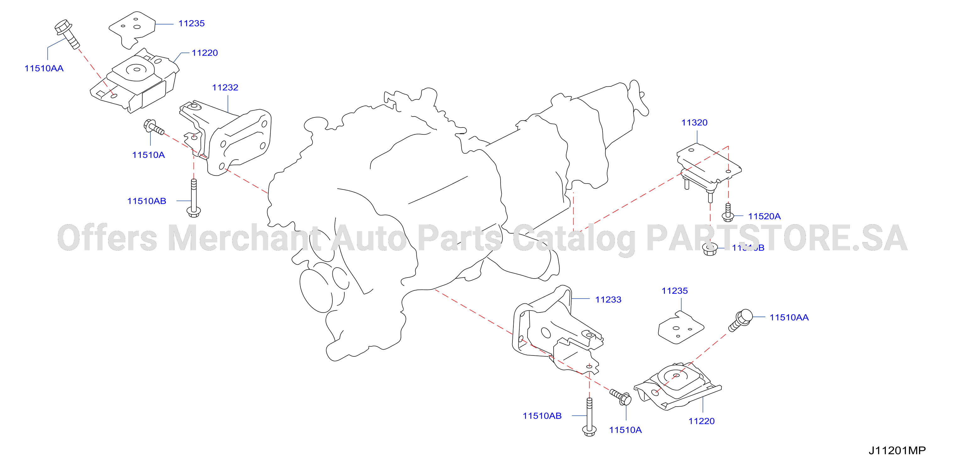 Engine Transmission Mounting