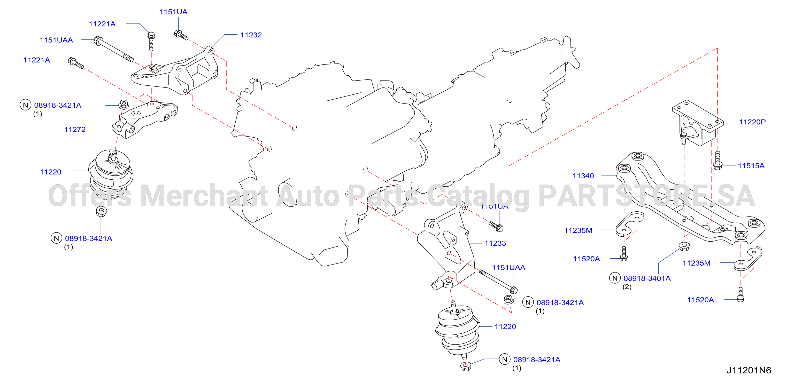 Engine Transmission Mounting