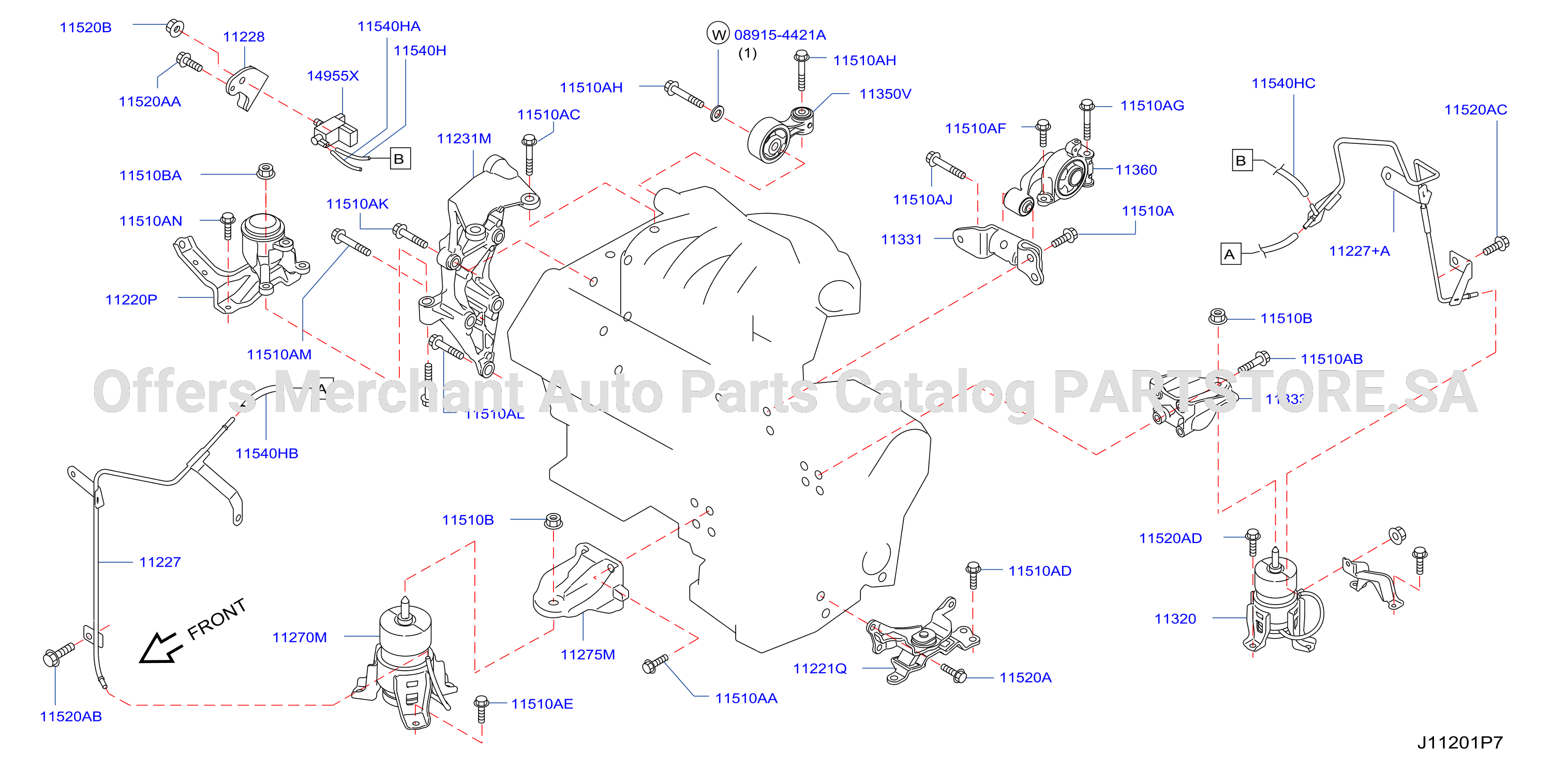 Engine Transmission Mounting