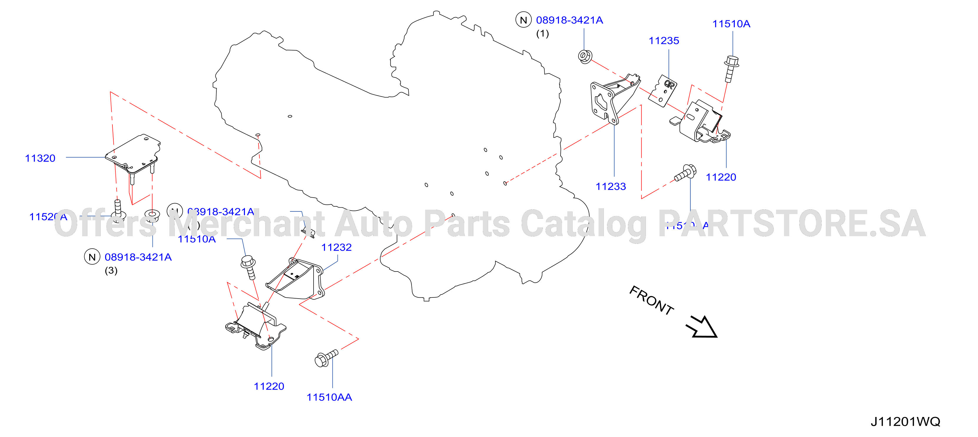 Engine Transmission Mounting