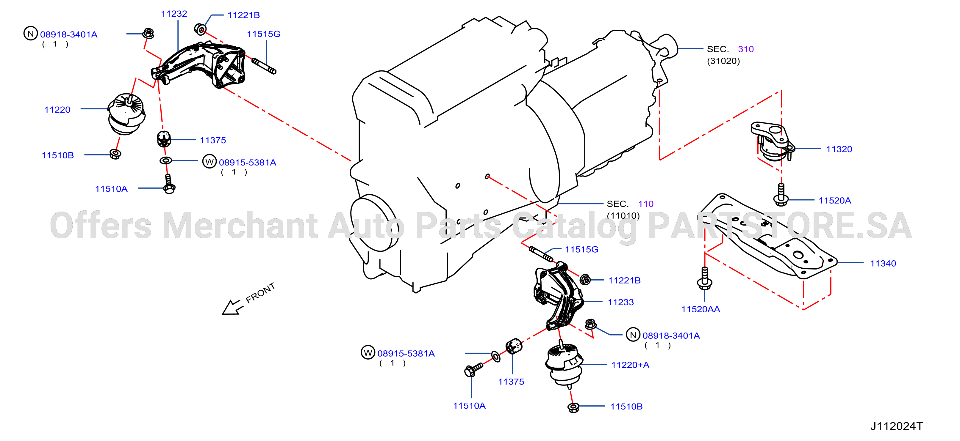 Engine Transmission Mounting