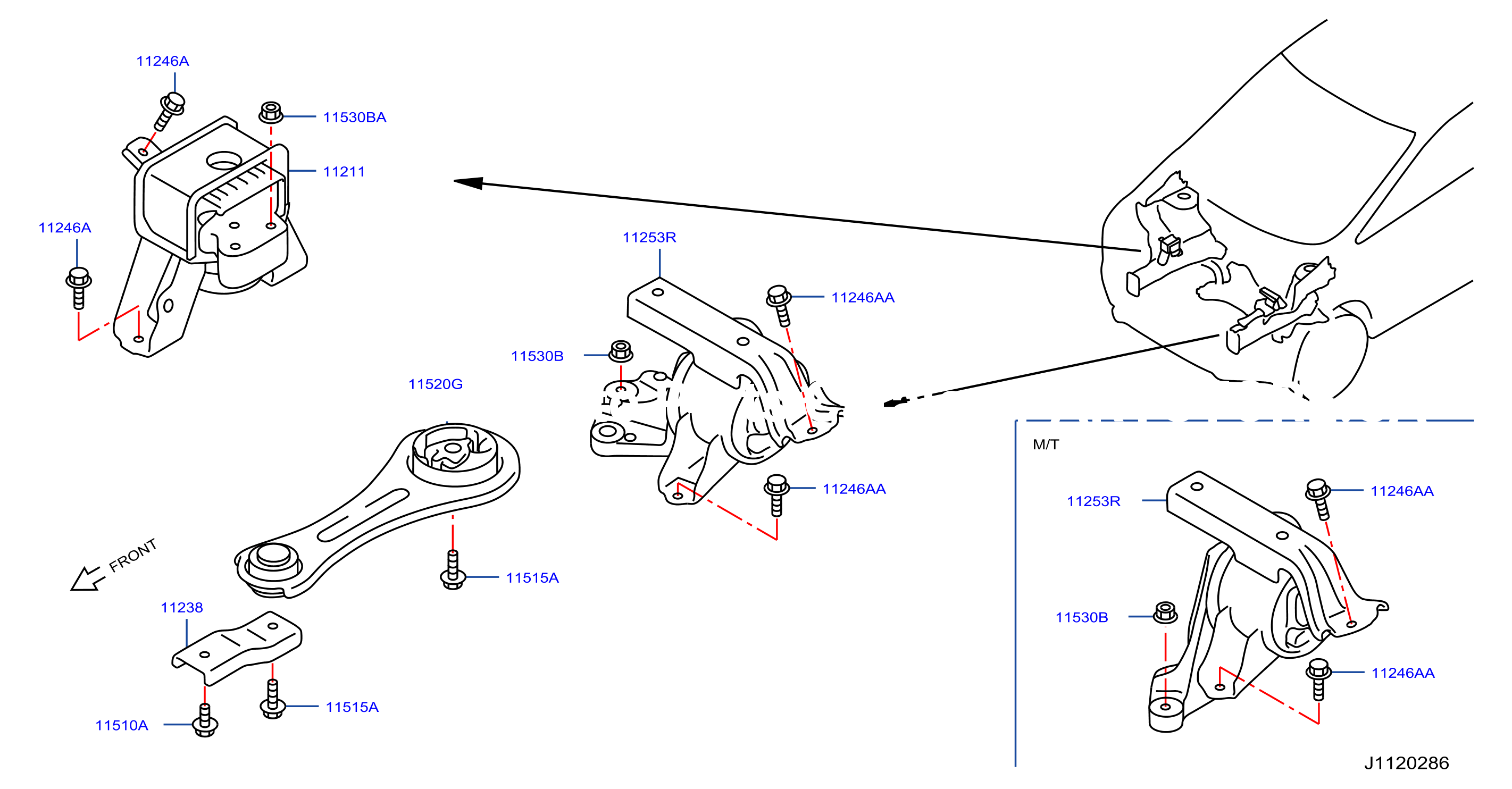 Engine Transmission Mounting