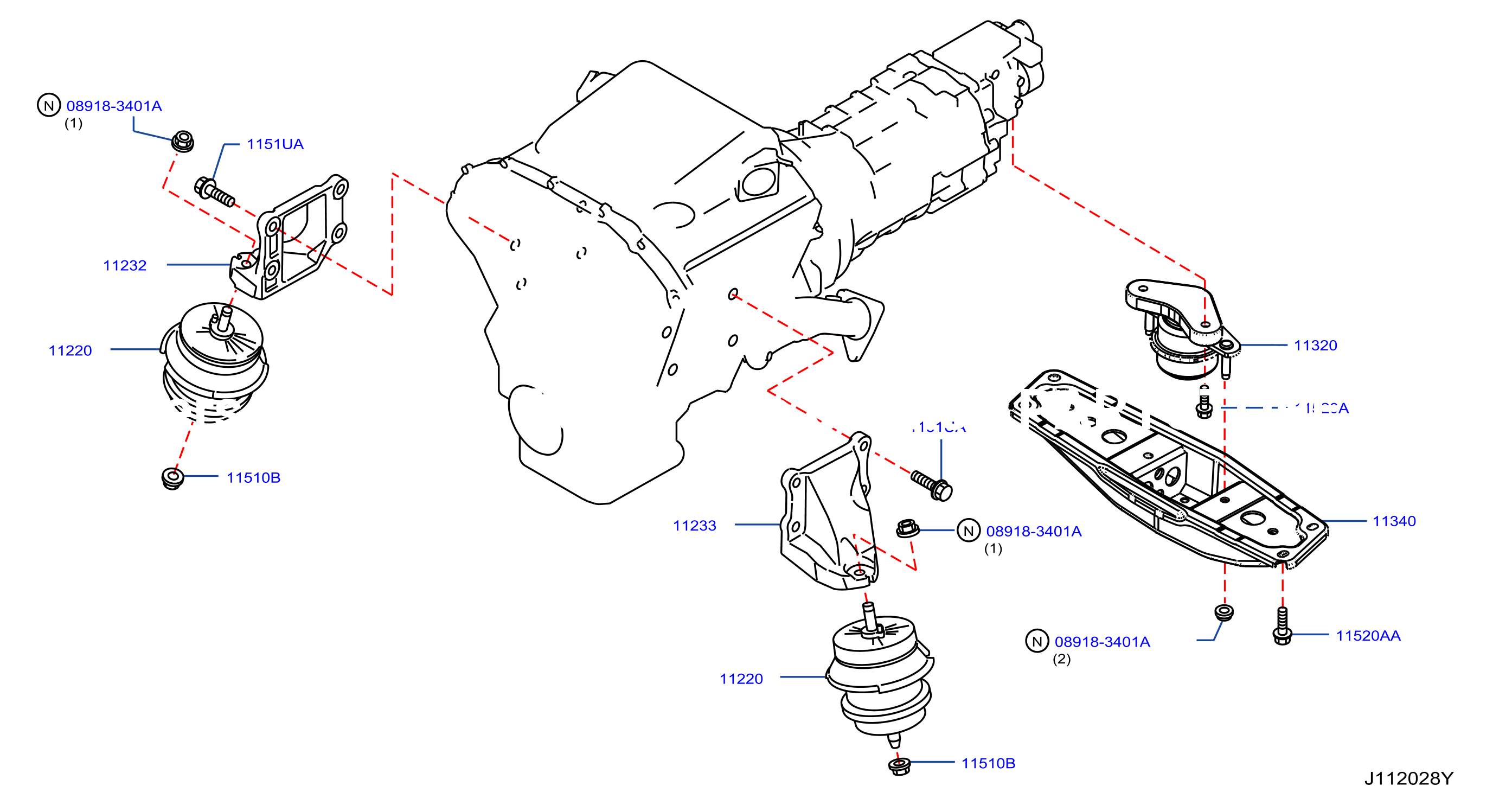 Engine Transmission Mounting