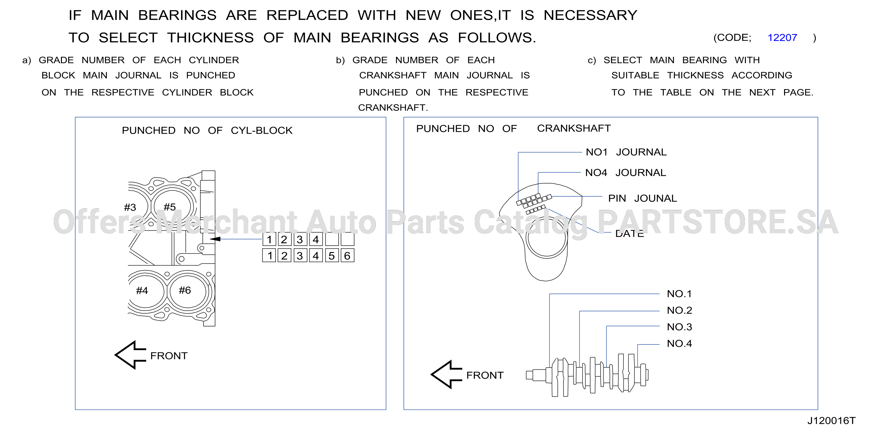Piston Crankshaft Flywheel How To Select Bearing Crankshaft