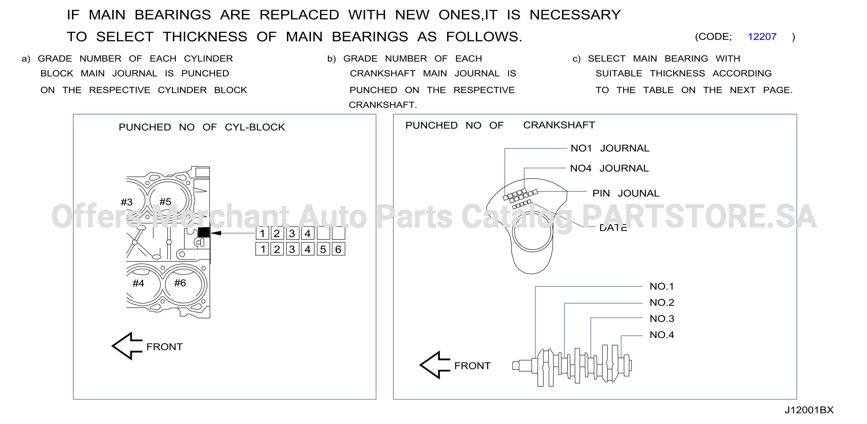 Piston Crankshaft Flywheel Select Bearing Crankshaft
