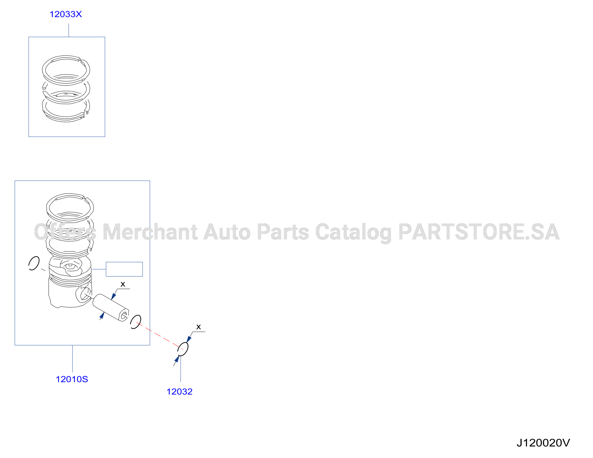 Piston Crankshaft Flywheel Piston