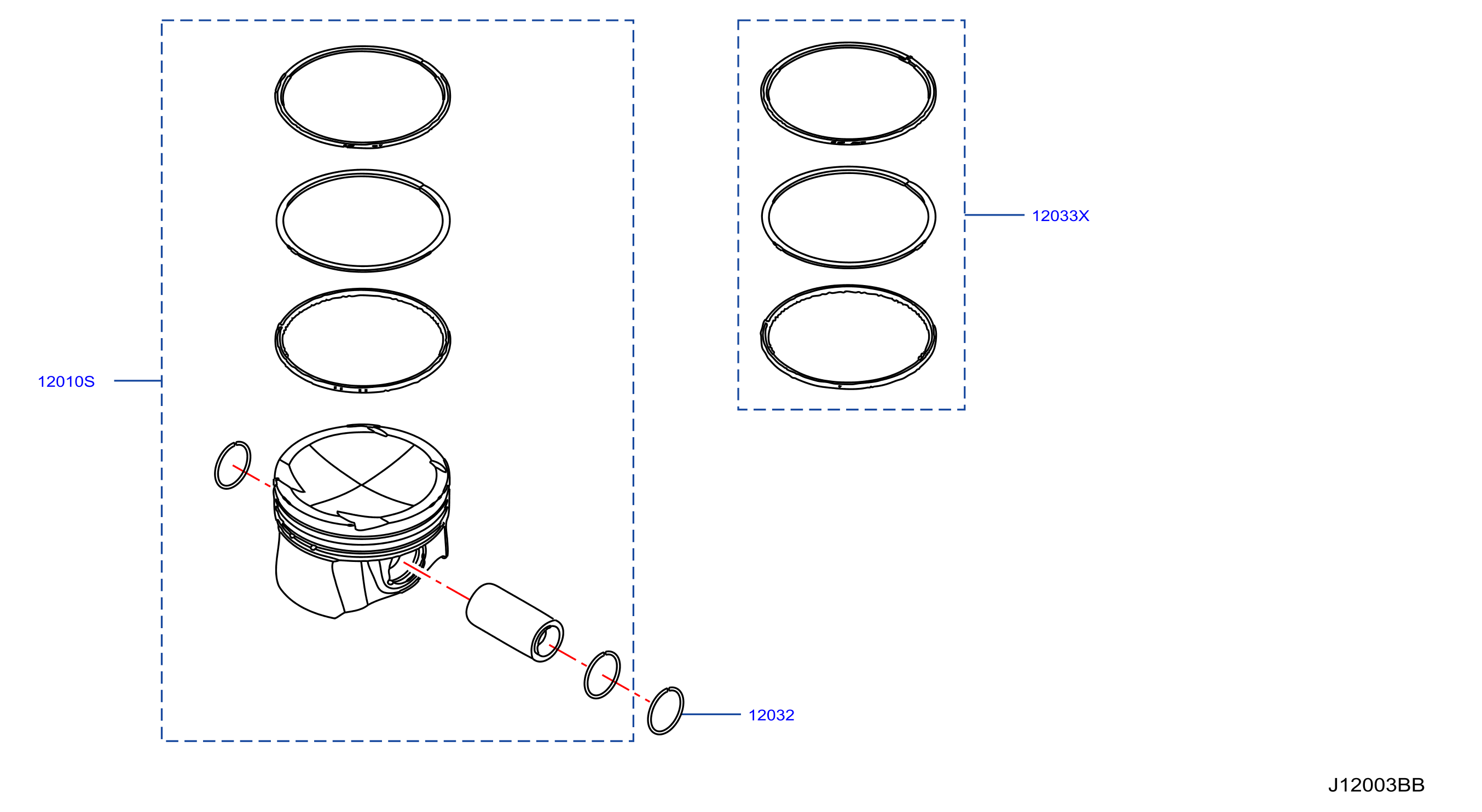 Piston Crankshaft Flywheel Cylinder Liners Pistons